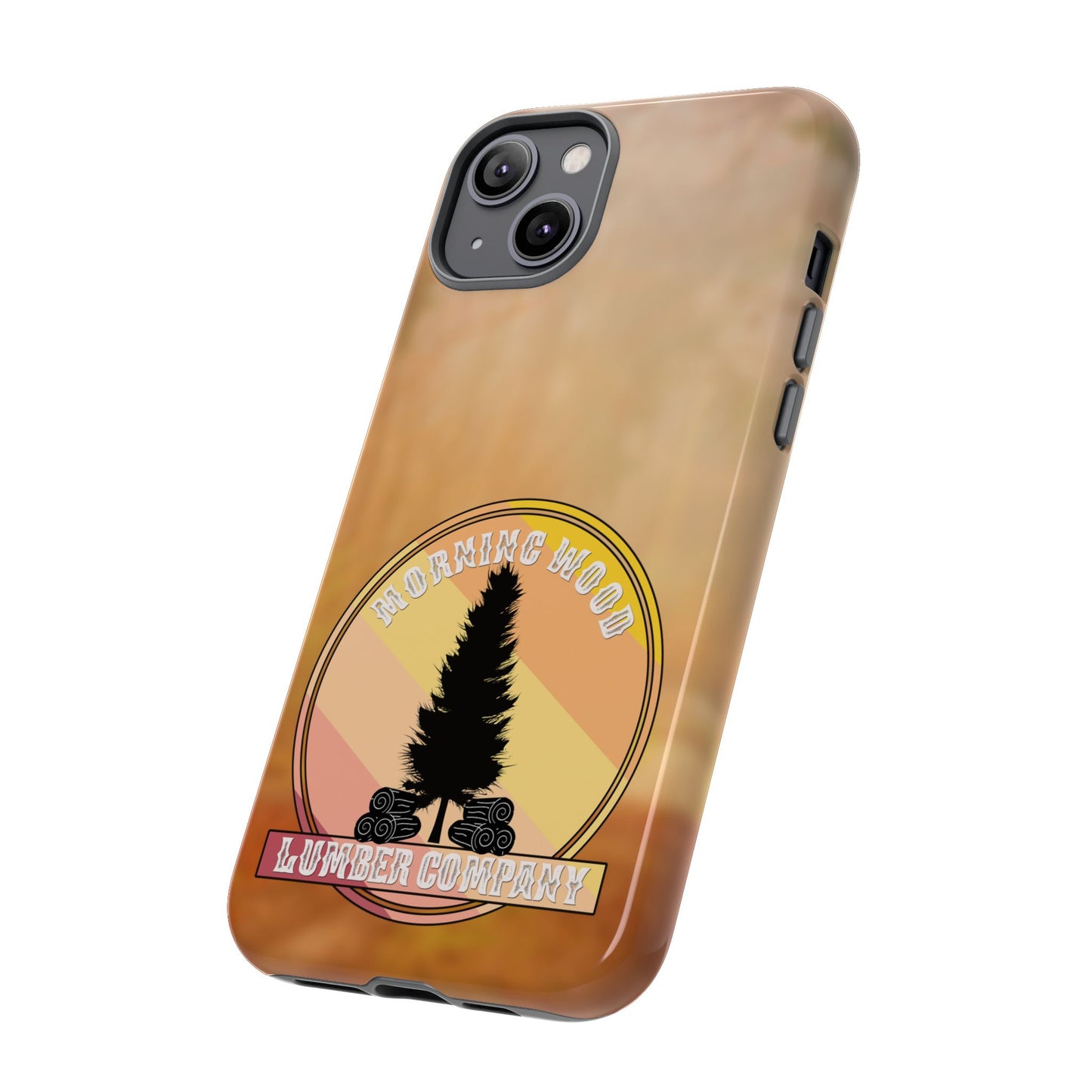 Vintage Morning Wood Phone Case - Tough Cases