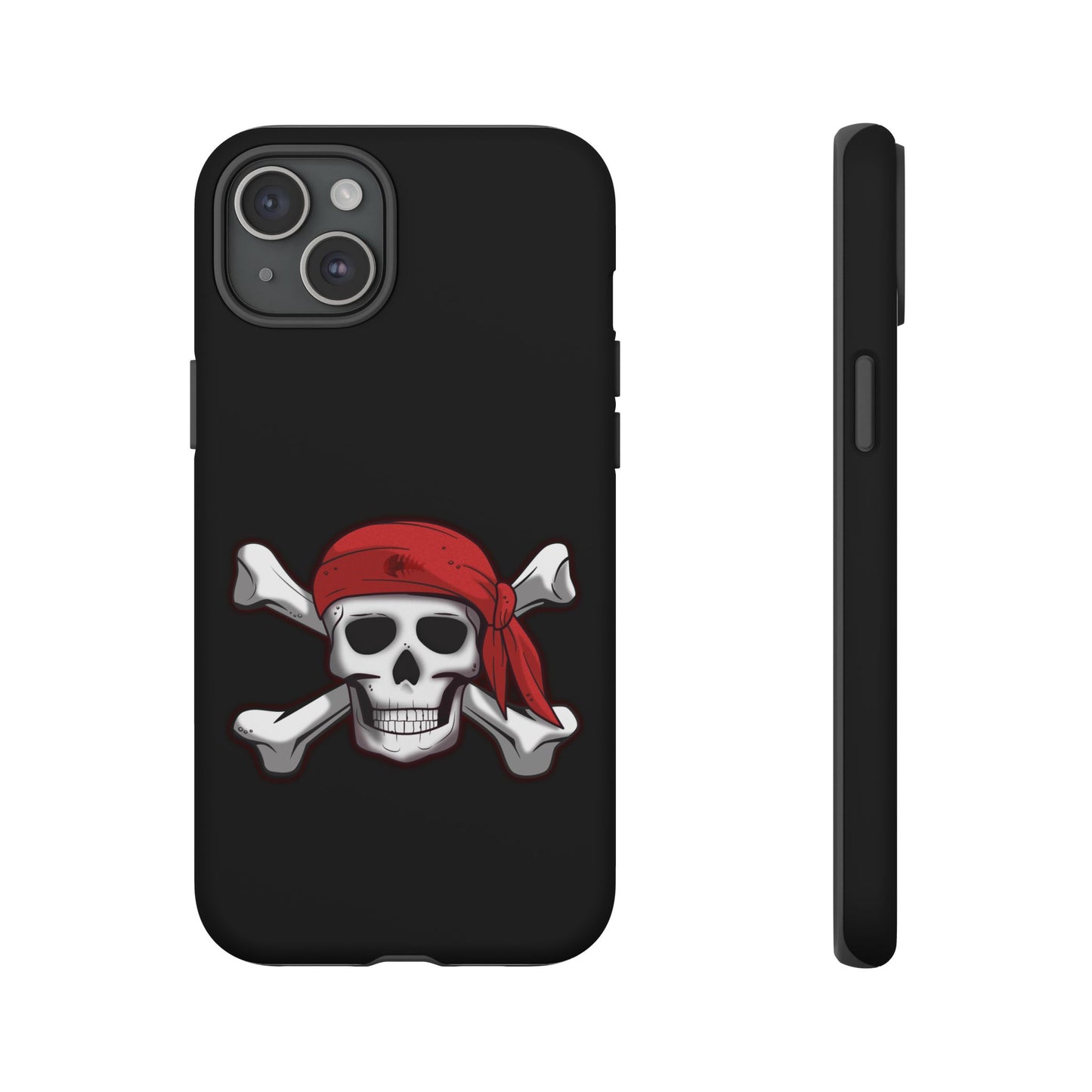 Pirate Skull and Crossbones with Jolly Roger Bandana - Tough Cases