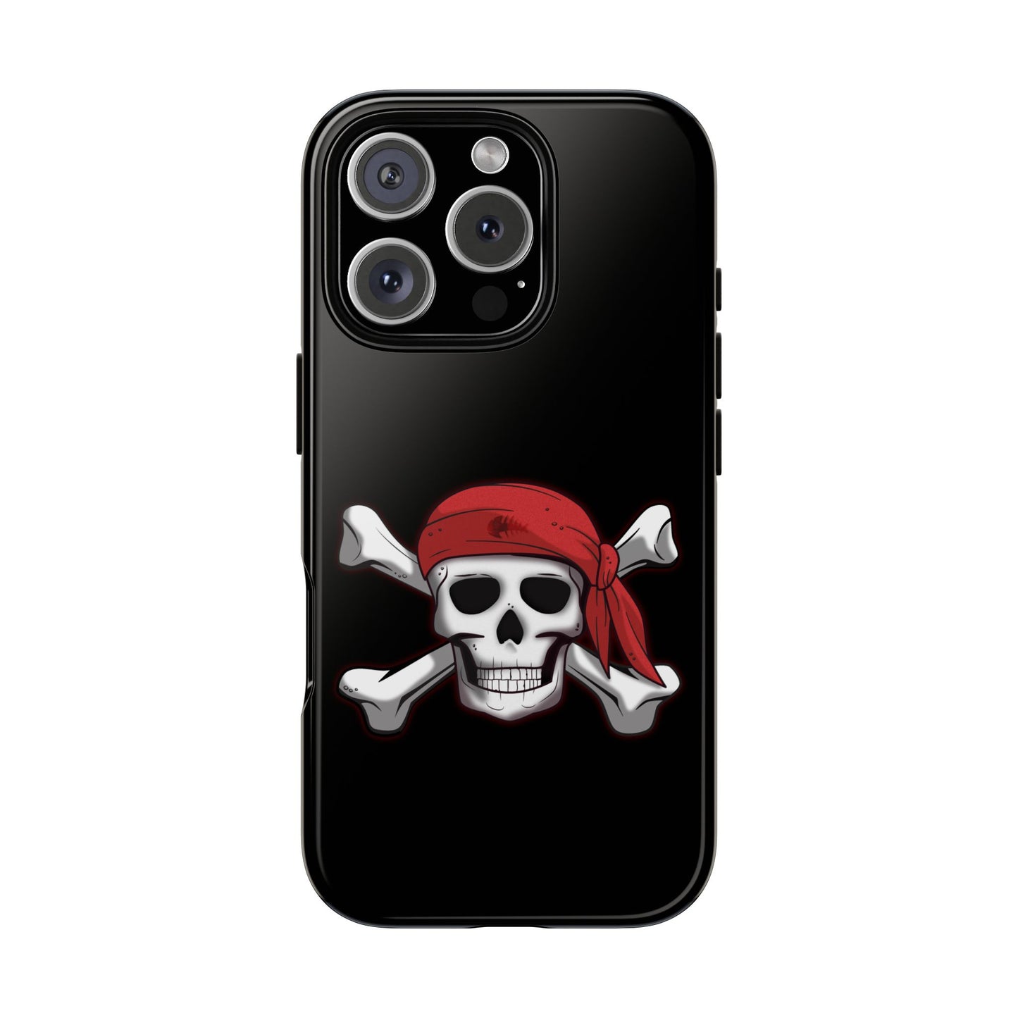 Pirate Skull and Crossbones with Jolly Roger Bandana - Tough Cases