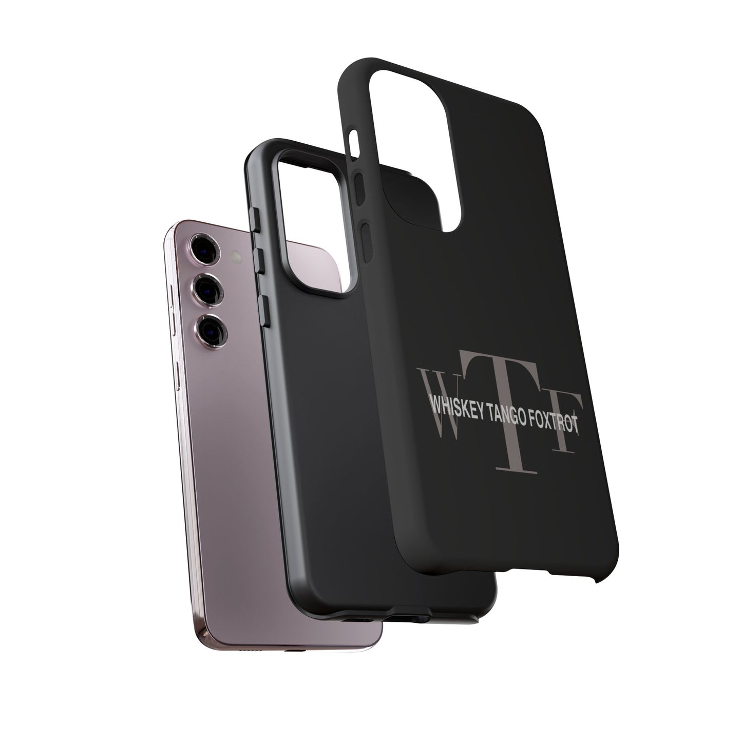 Phone Case - Whiskey, Tango, Foxtrot - WTF Tough Case