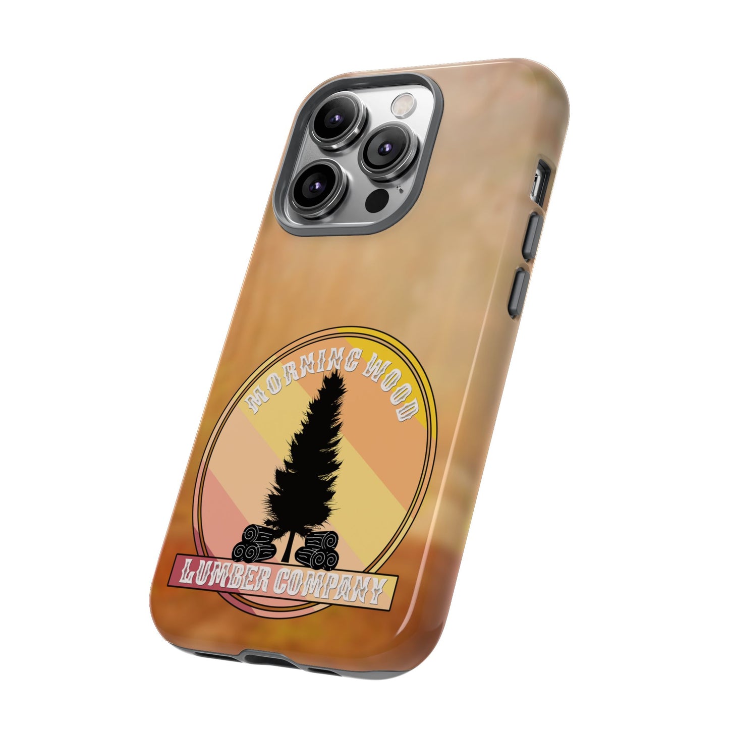 Vintage Morning Wood Phone Case - Tough Cases