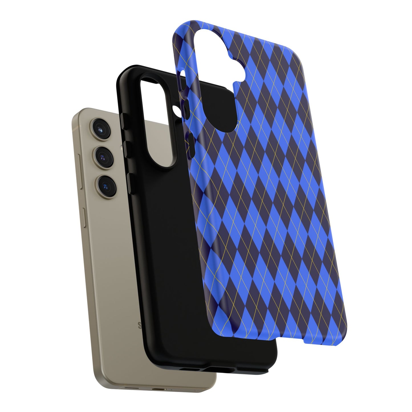 Stylish Argyle Phone Case - Tough Cases for Trendsetters