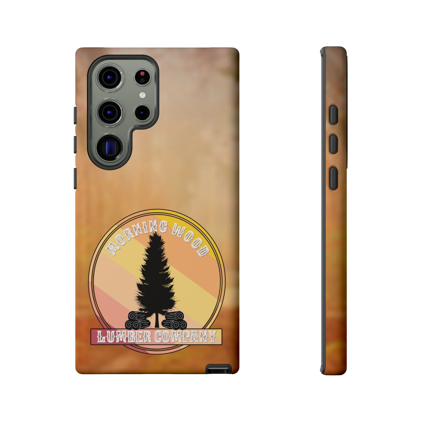 Vintage Morning Wood Phone Case - Tough Cases