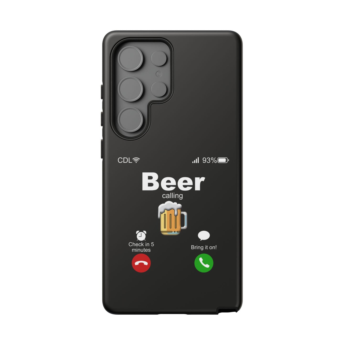 Beer Calling Tough Case