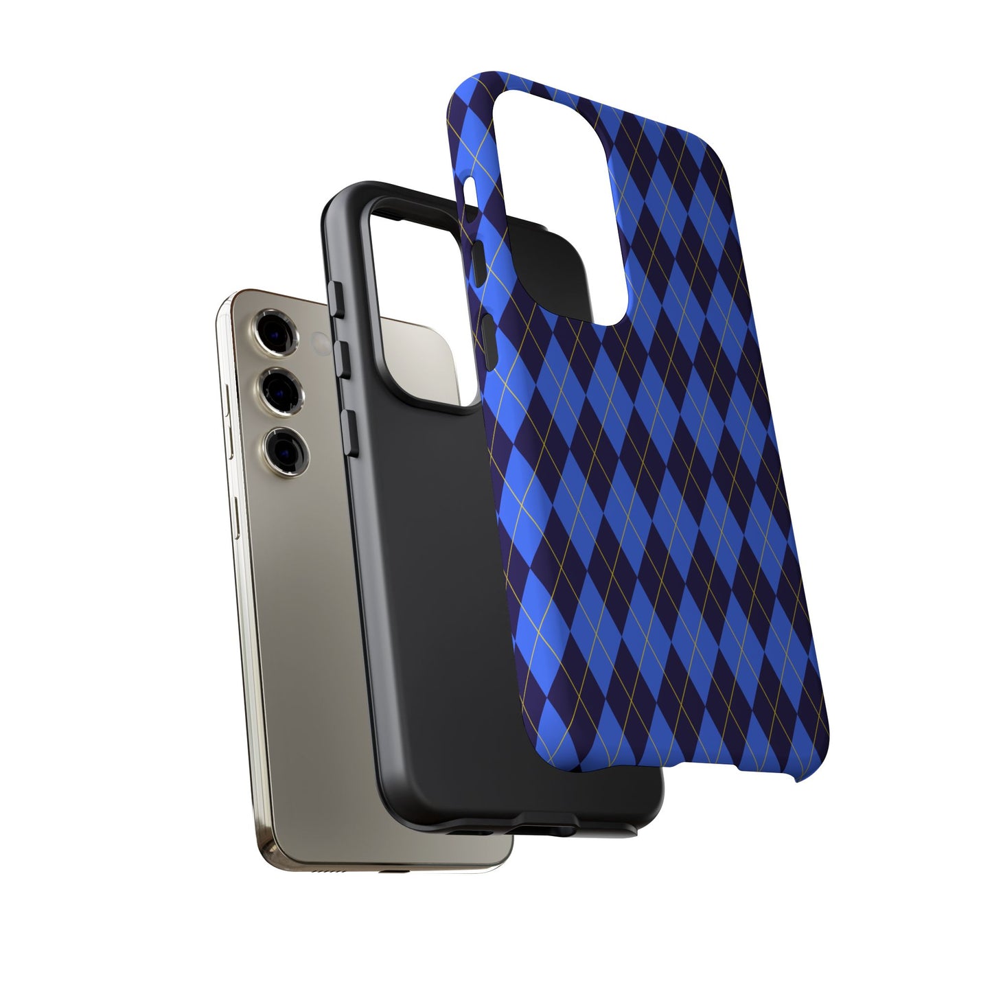 Stylish Argyle Phone Case - Tough Cases for Trendsetters