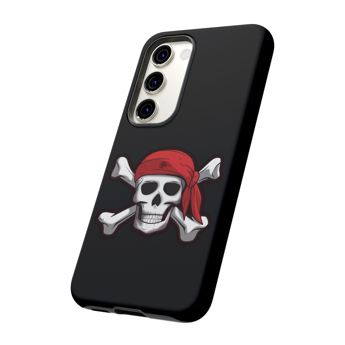 Pirate Skull and Crossbones with Jolly Roger Bandana - Tough Cases