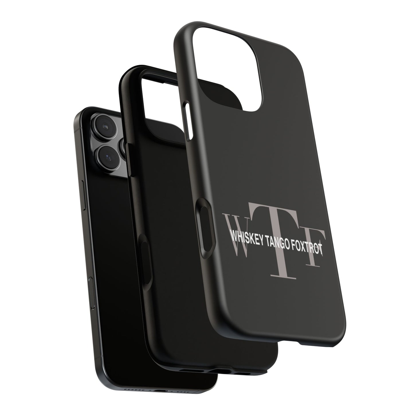 Phone Case - Whiskey, Tango, Foxtrot - WTF Tough Case