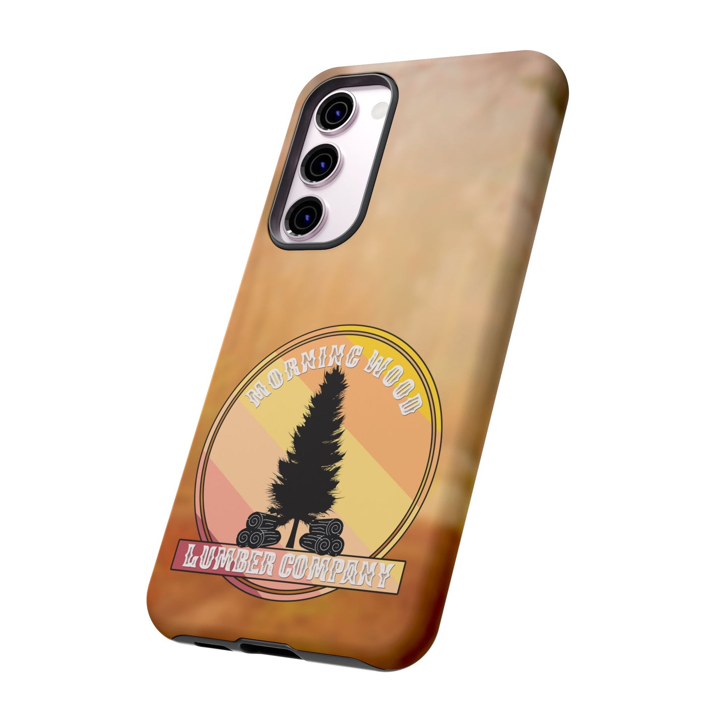 Vintage Morning Wood Phone Case - Tough Cases