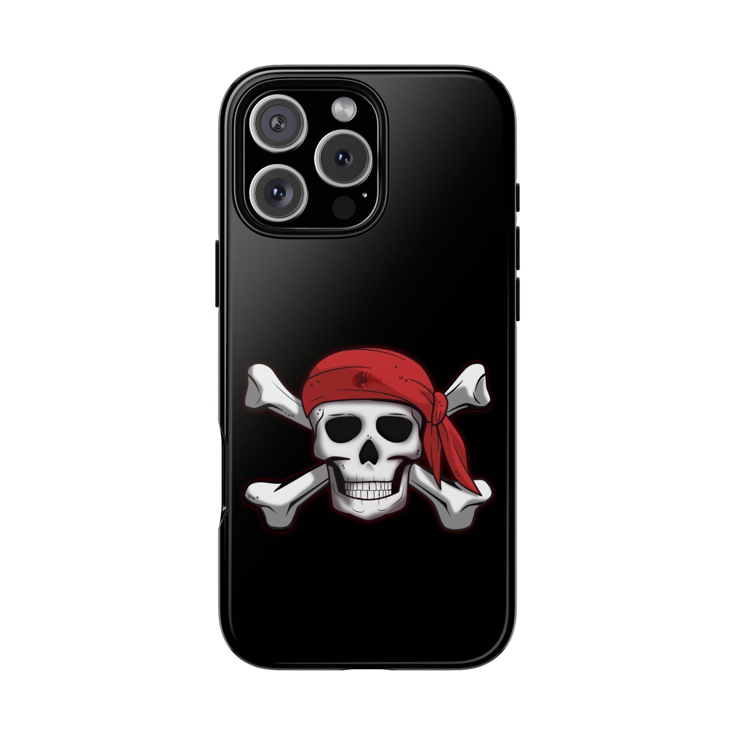 Pirate Skull and Crossbones with Jolly Roger Bandana - Tough Cases