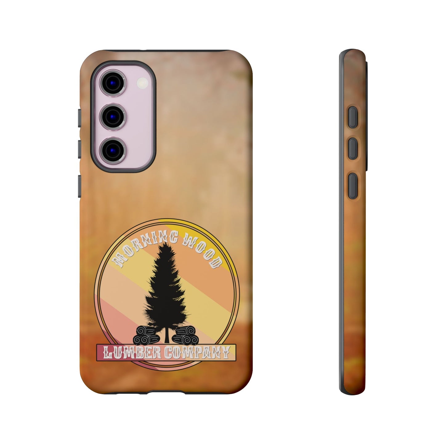 Vintage Morning Wood Phone Case - Tough Cases