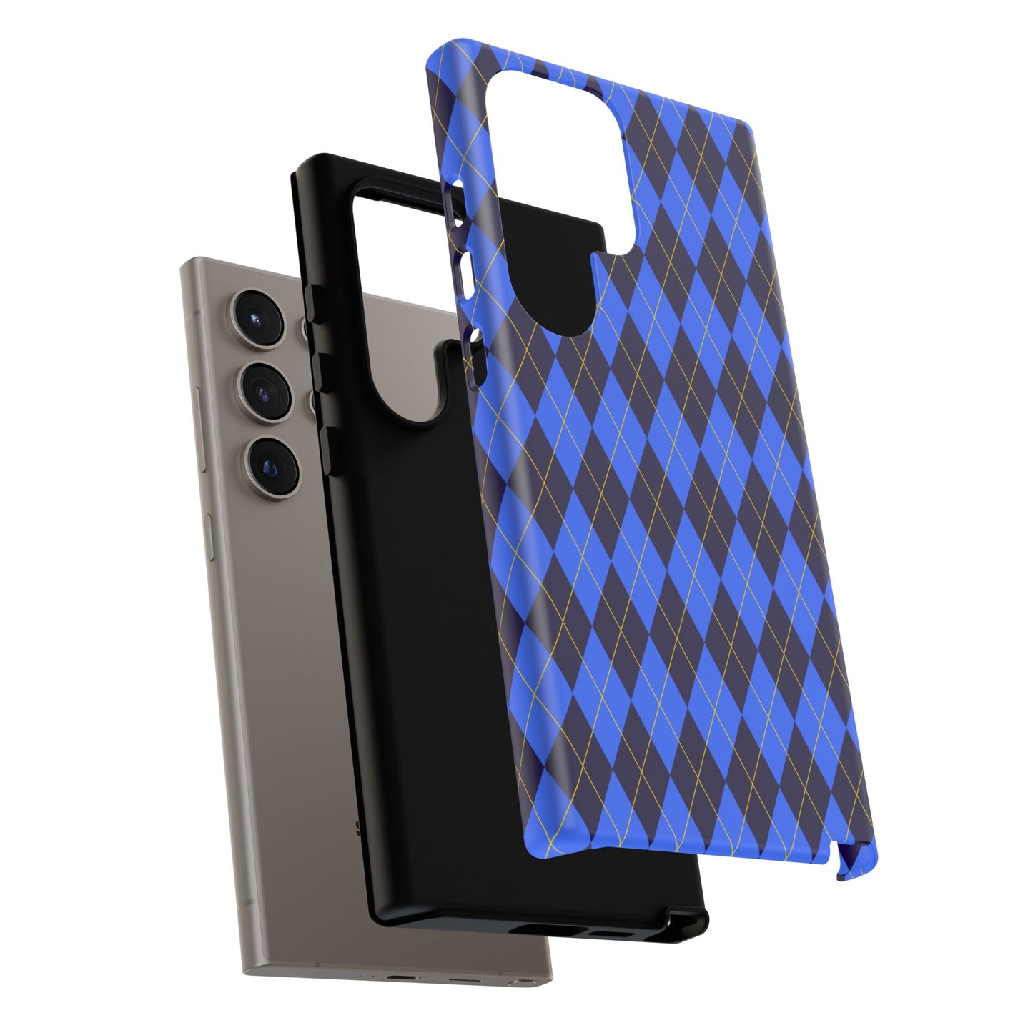 Stylish Argyle Phone Case - Tough Cases for Trendsetters