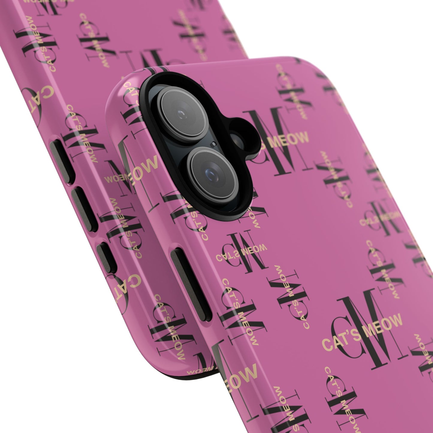 Phone Cases - Cat's Meow Logo Pattern Tough Cases