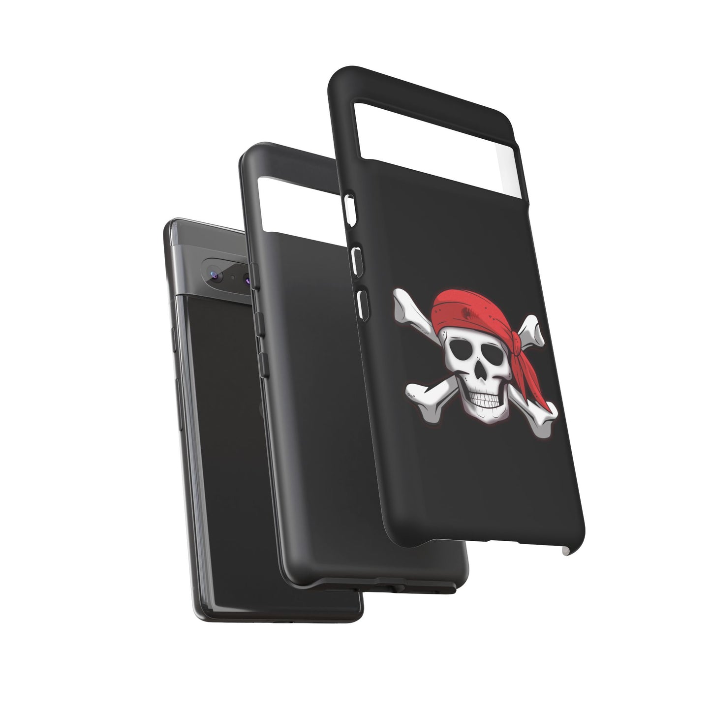 Pirate Skull and Crossbones with Jolly Roger Bandana - Tough Cases