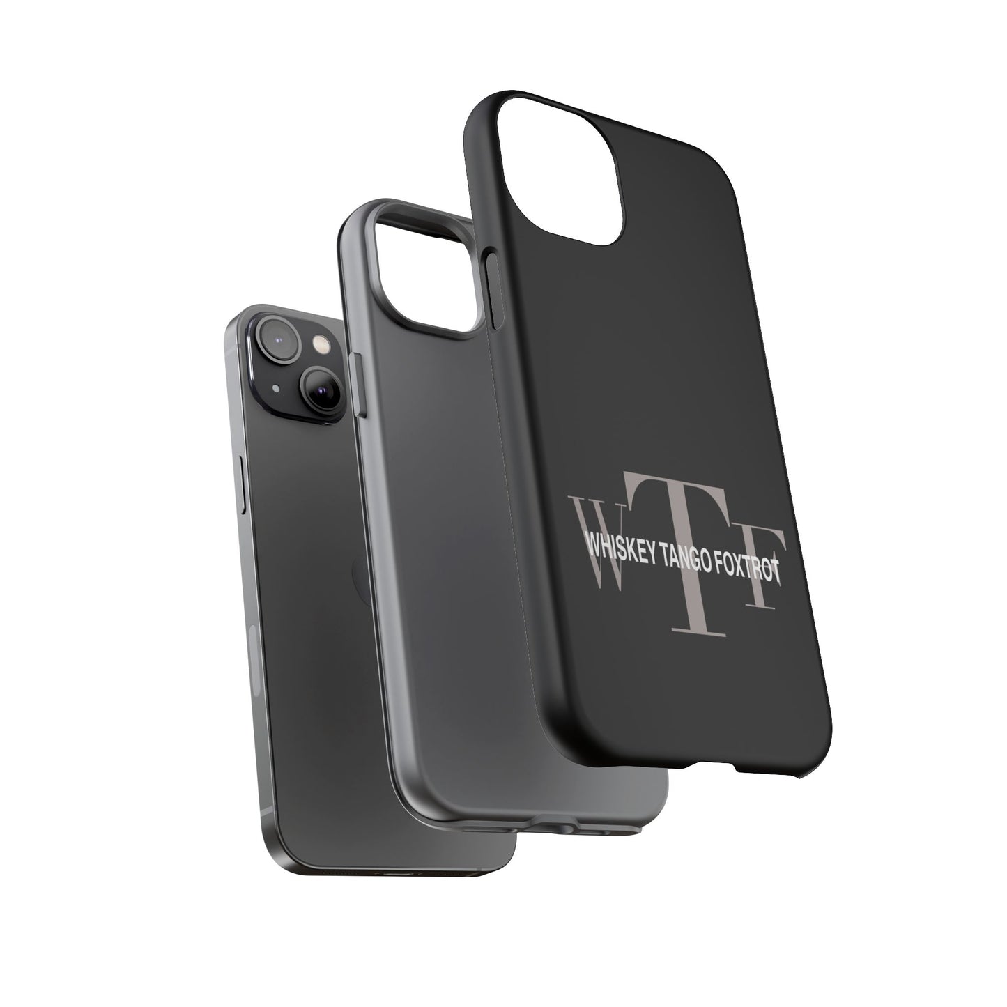 Phone Case - Whiskey, Tango, Foxtrot - WTF Tough Case