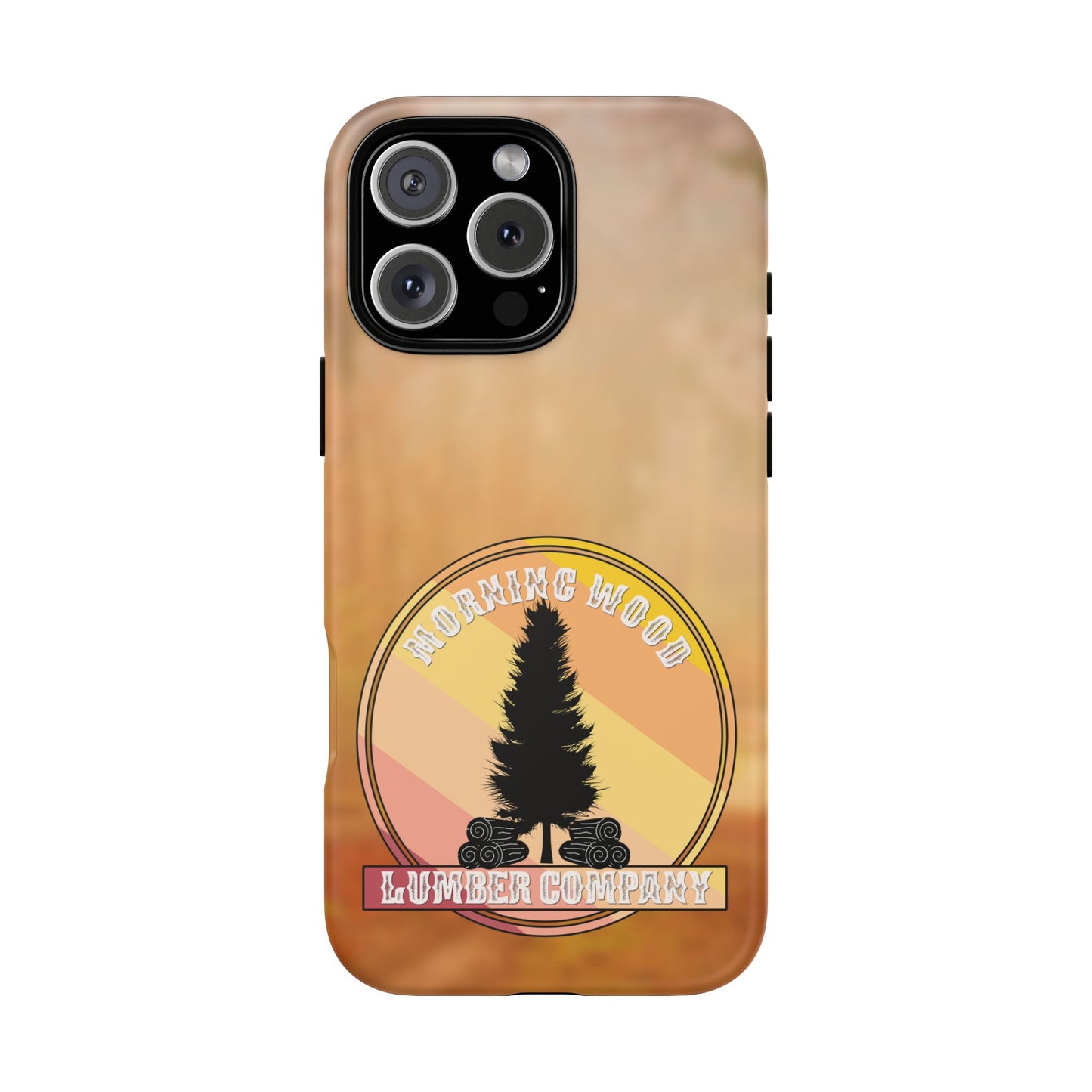 Vintage Morning Wood Phone Case - Tough Cases