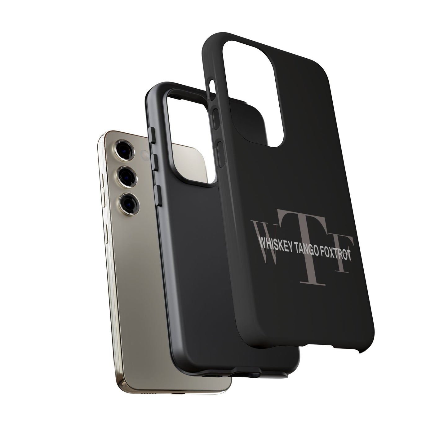 Phone Case - Whiskey, Tango, Foxtrot - WTF Tough Case