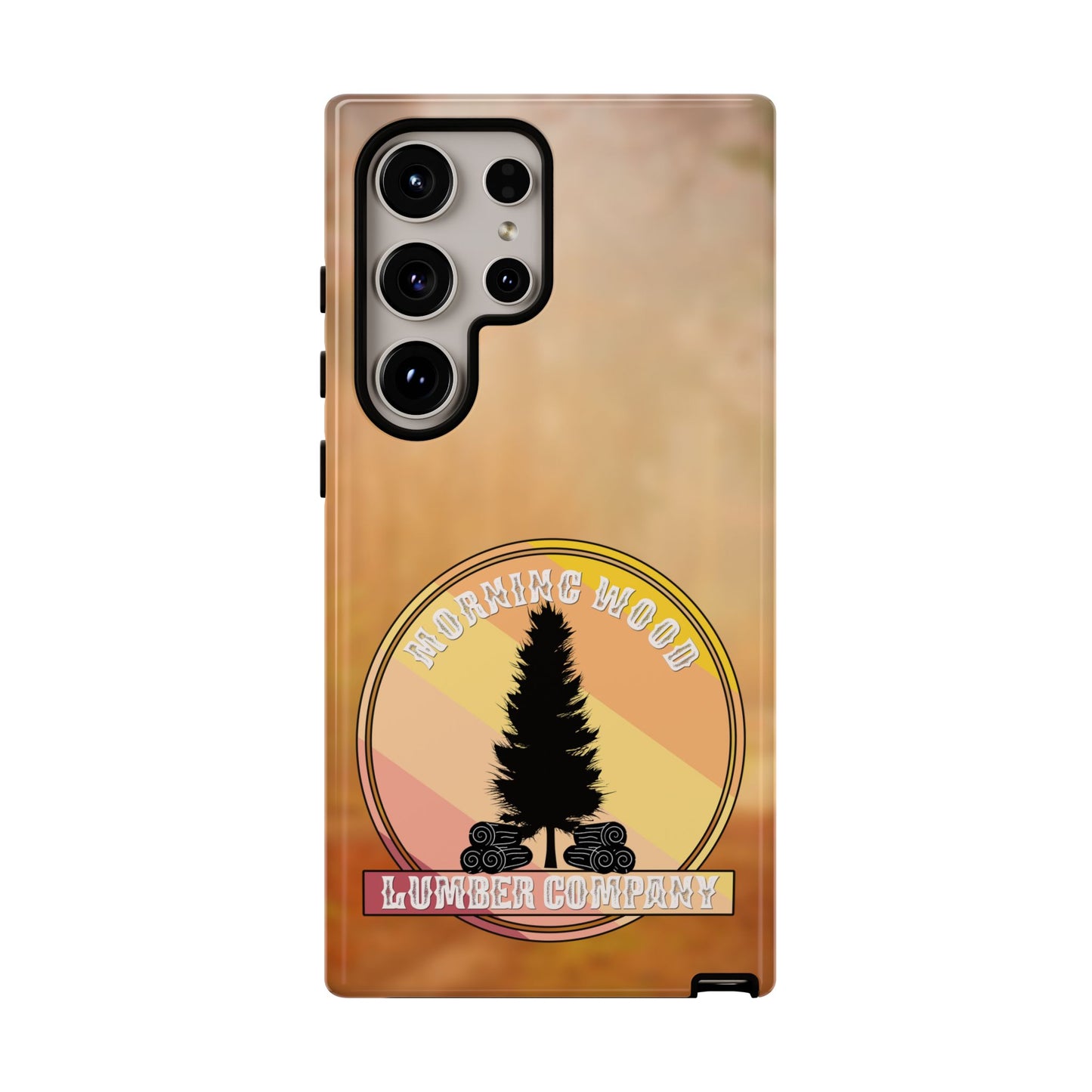 Vintage Morning Wood Phone Case - Tough Cases