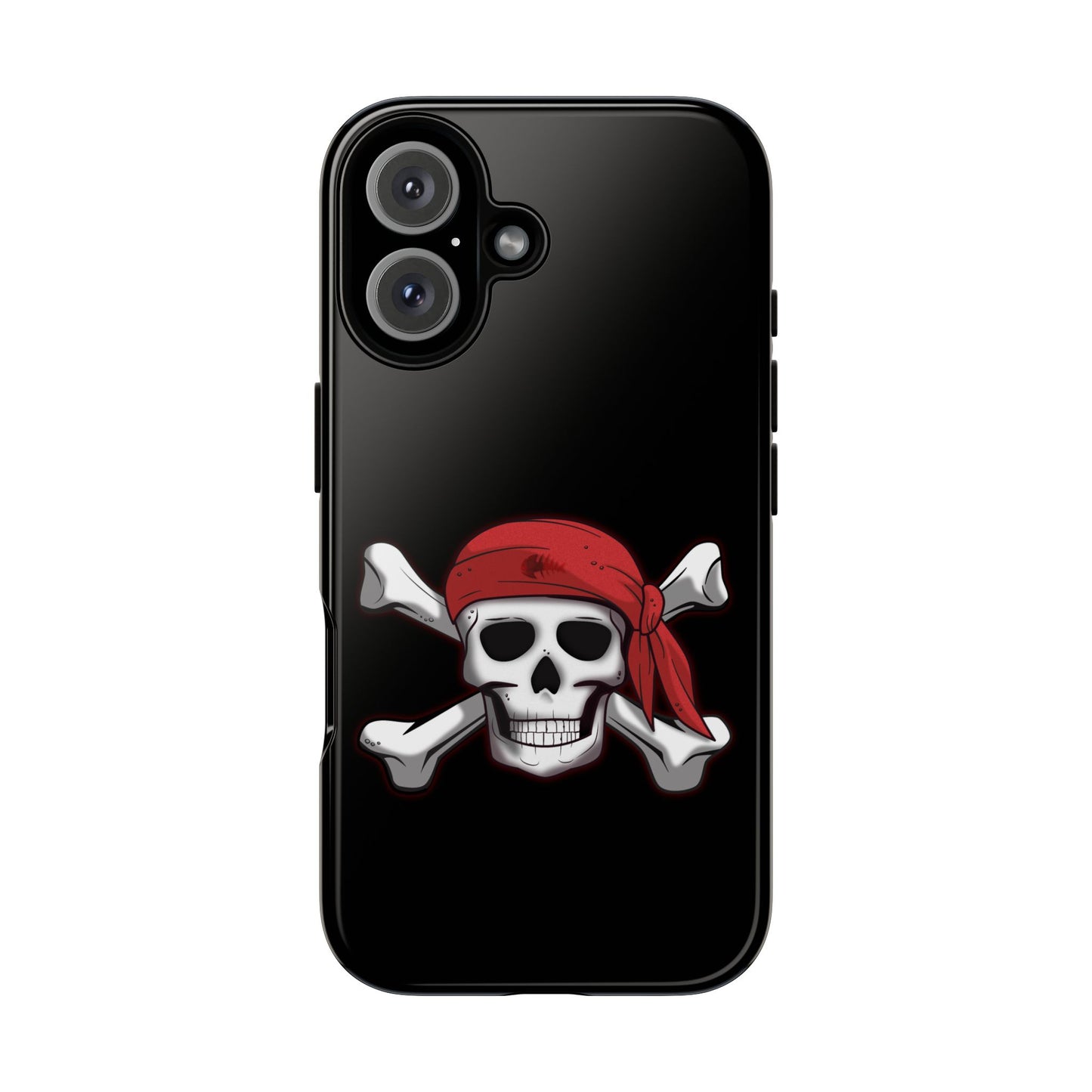 Pirate Skull and Crossbones with Jolly Roger Bandana - Tough Cases