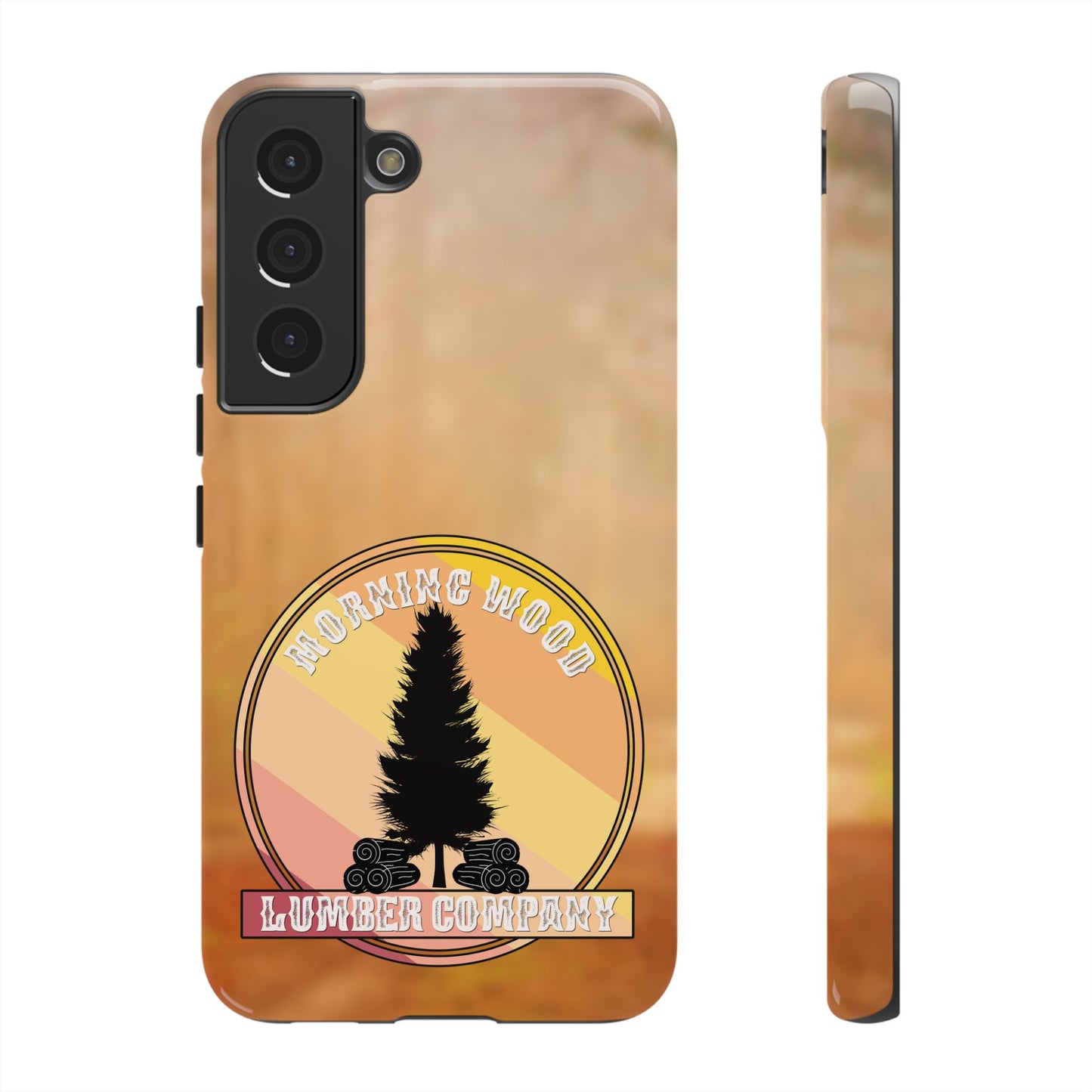 Vintage Morning Wood Phone Case - Tough Cases