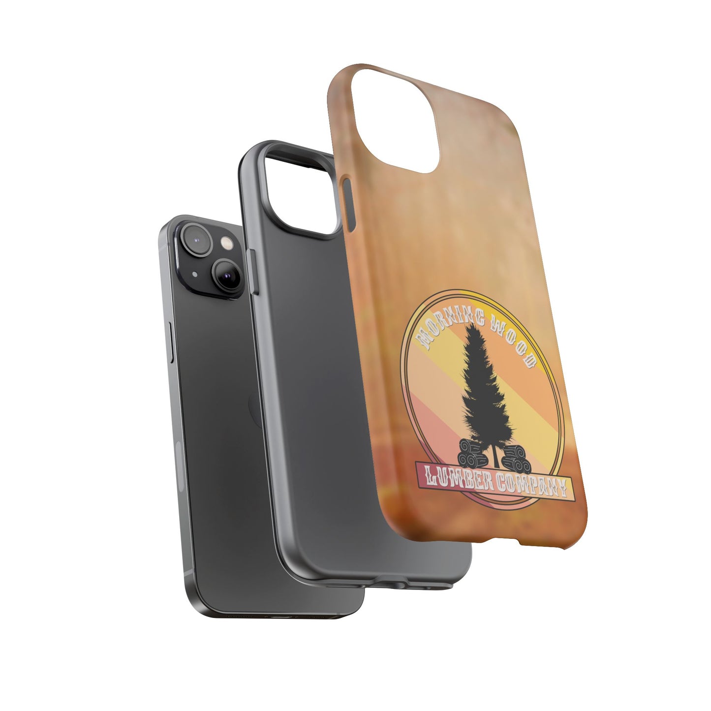 Vintage Morning Wood Phone Case - Tough Cases