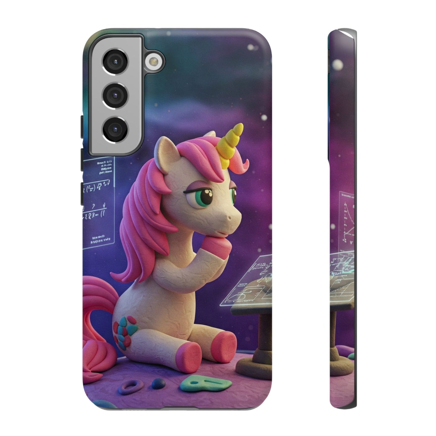 Phone Case - Unicorn in Space Design