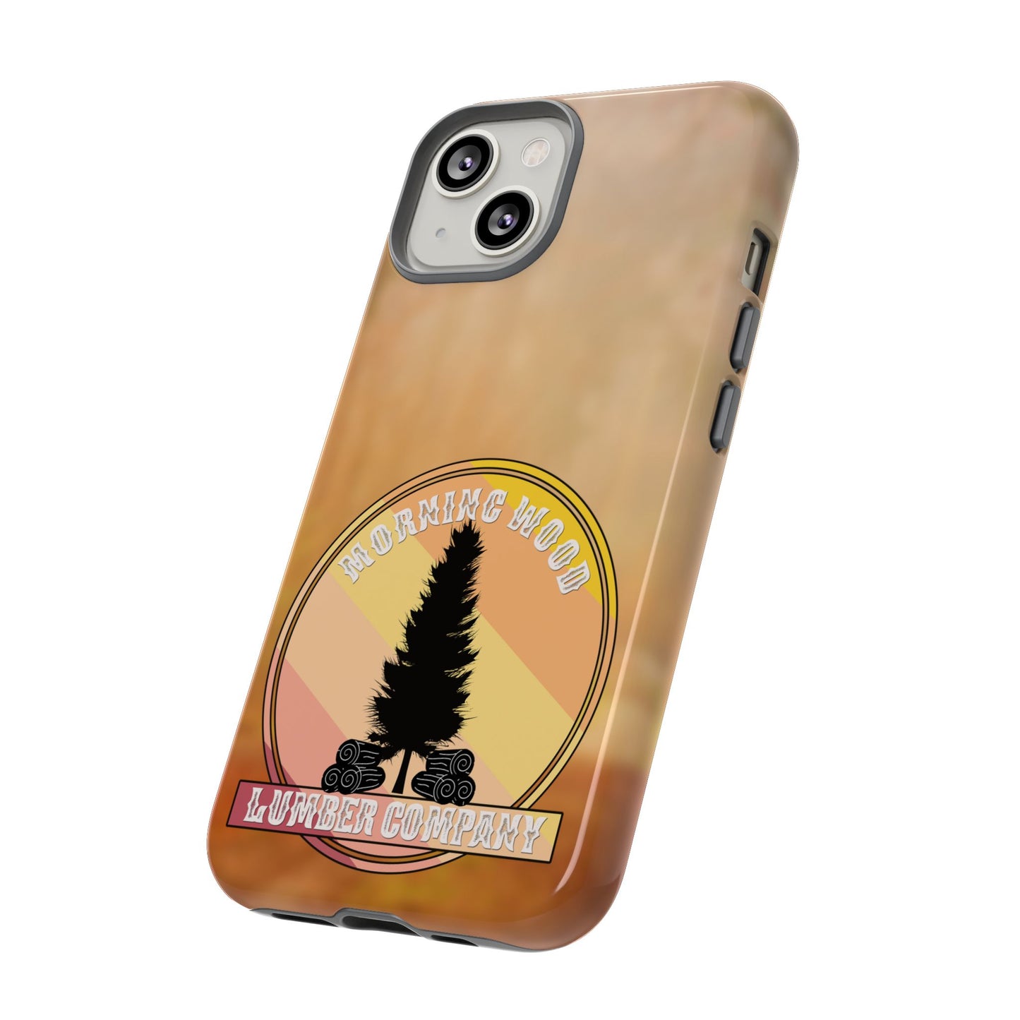 Vintage Morning Wood Phone Case - Tough Cases