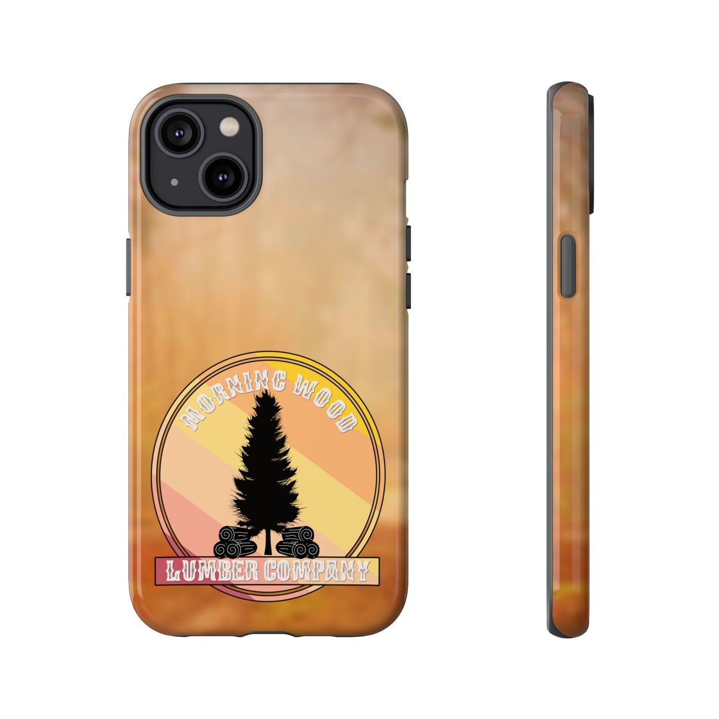 Vintage Morning Wood Phone Case - Tough Cases