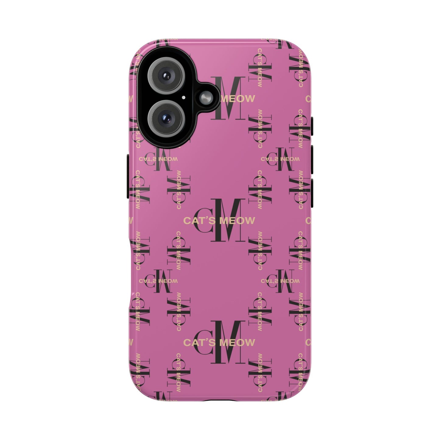 Phone Cases - Cat's Meow Logo Pattern Tough Cases