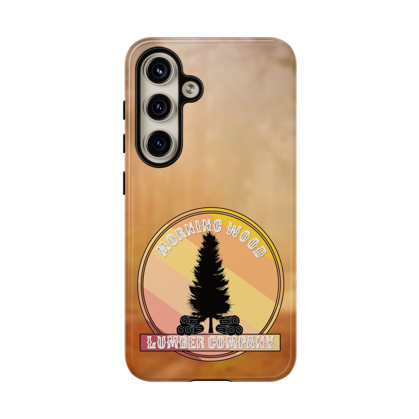 Vintage Morning Wood Phone Case - Tough Cases