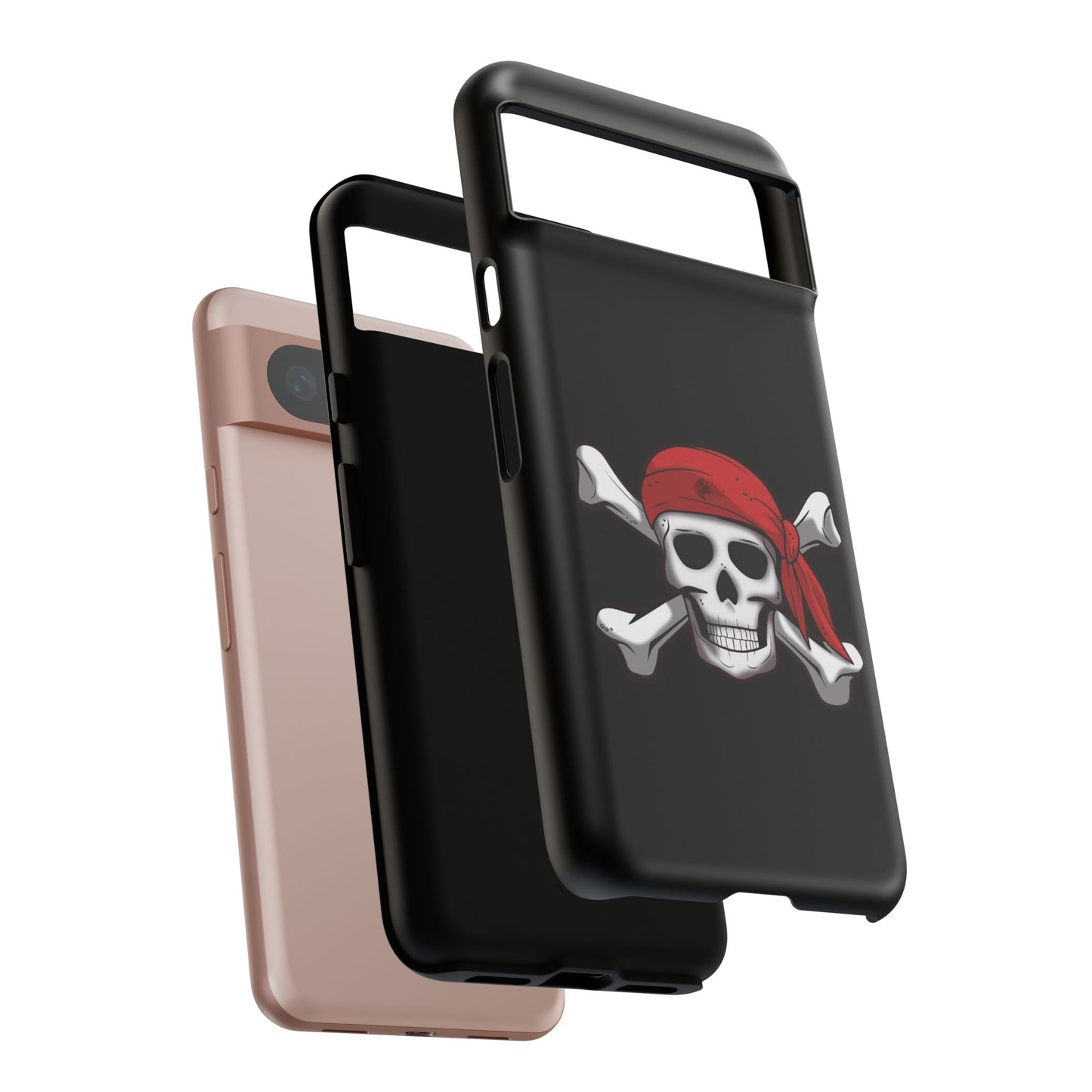 Pirate Skull and Crossbones with Jolly Roger Bandana - Tough Cases