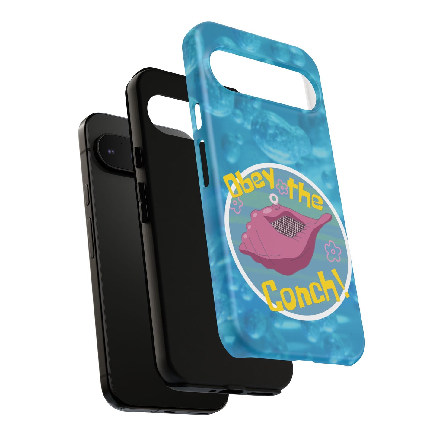 Phone Cases - Obey the Conch, Spongebob Design