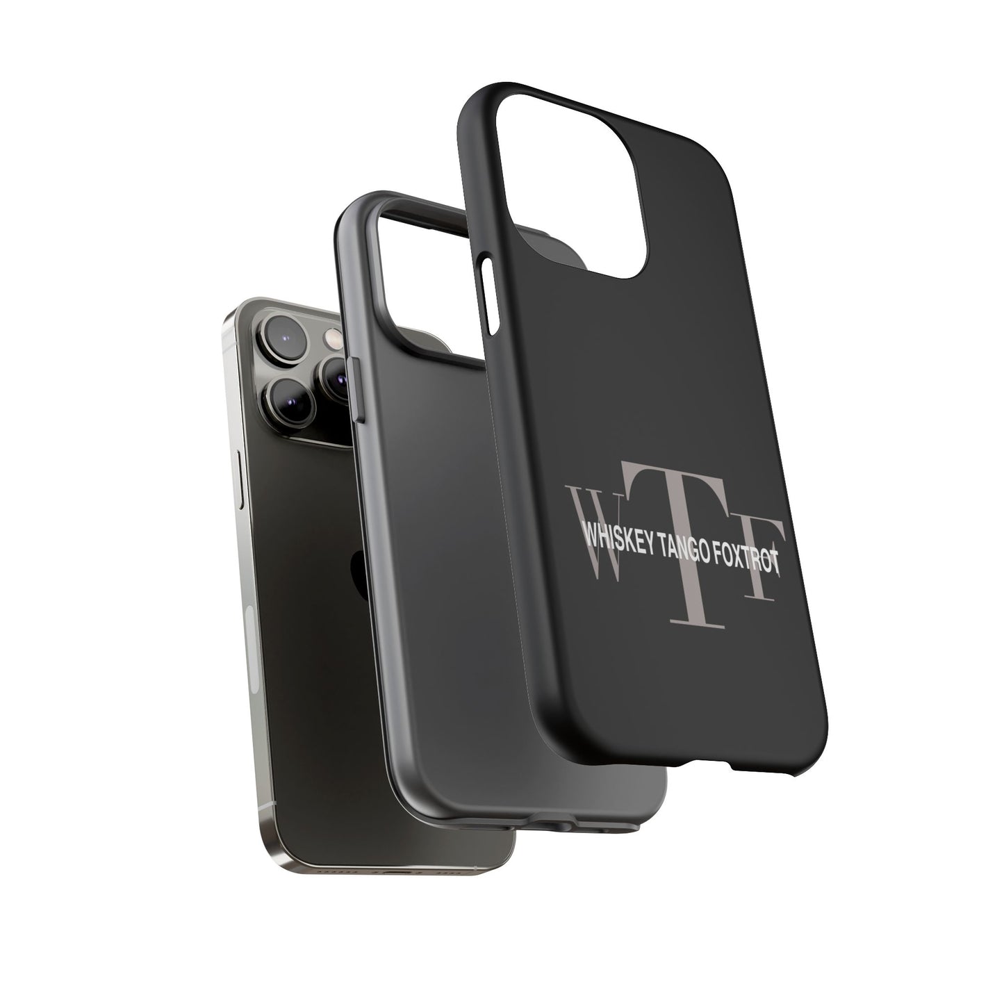 Phone Case - Whiskey, Tango, Foxtrot - WTF Tough Case