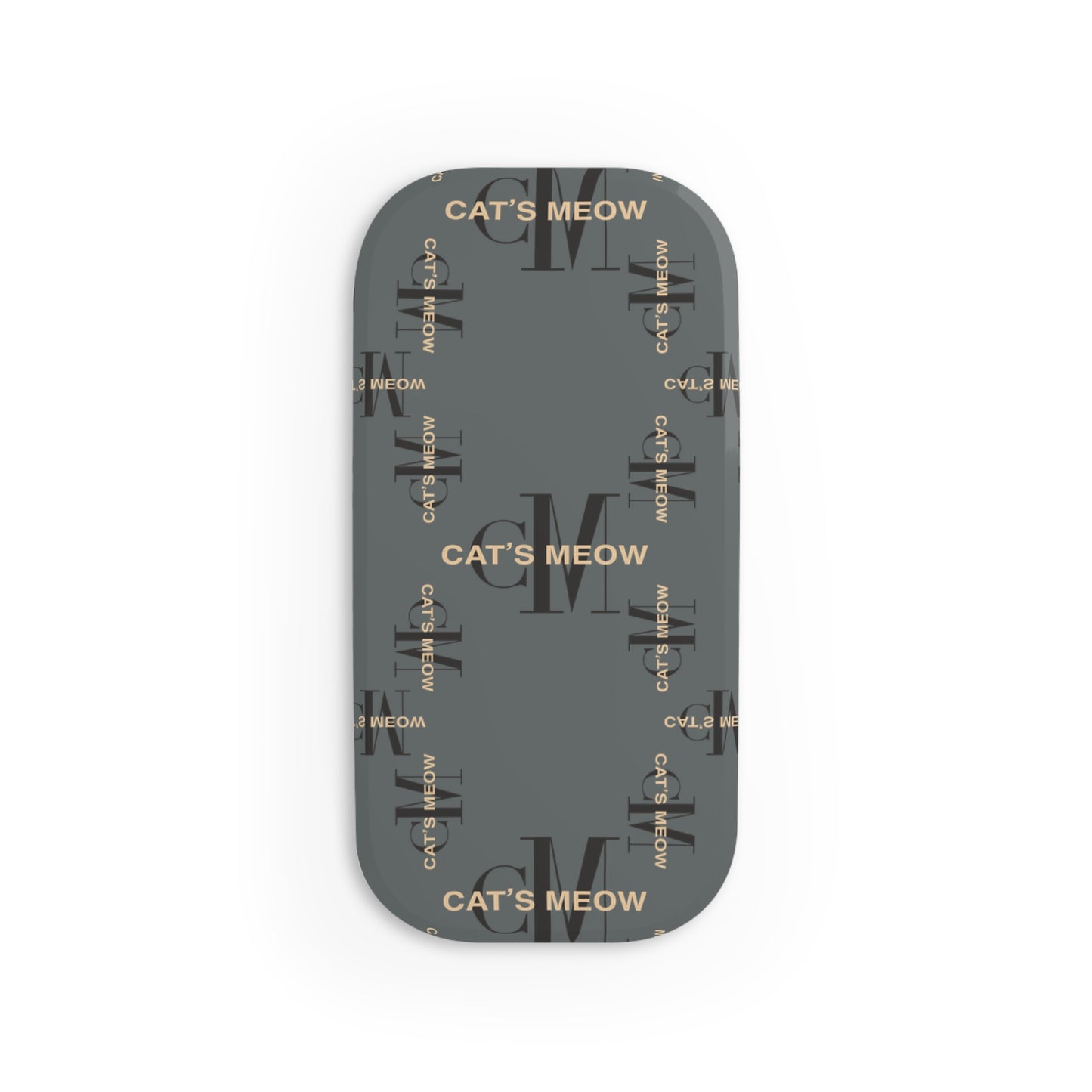 Phone Click-On Grip - Cat's Meow Design