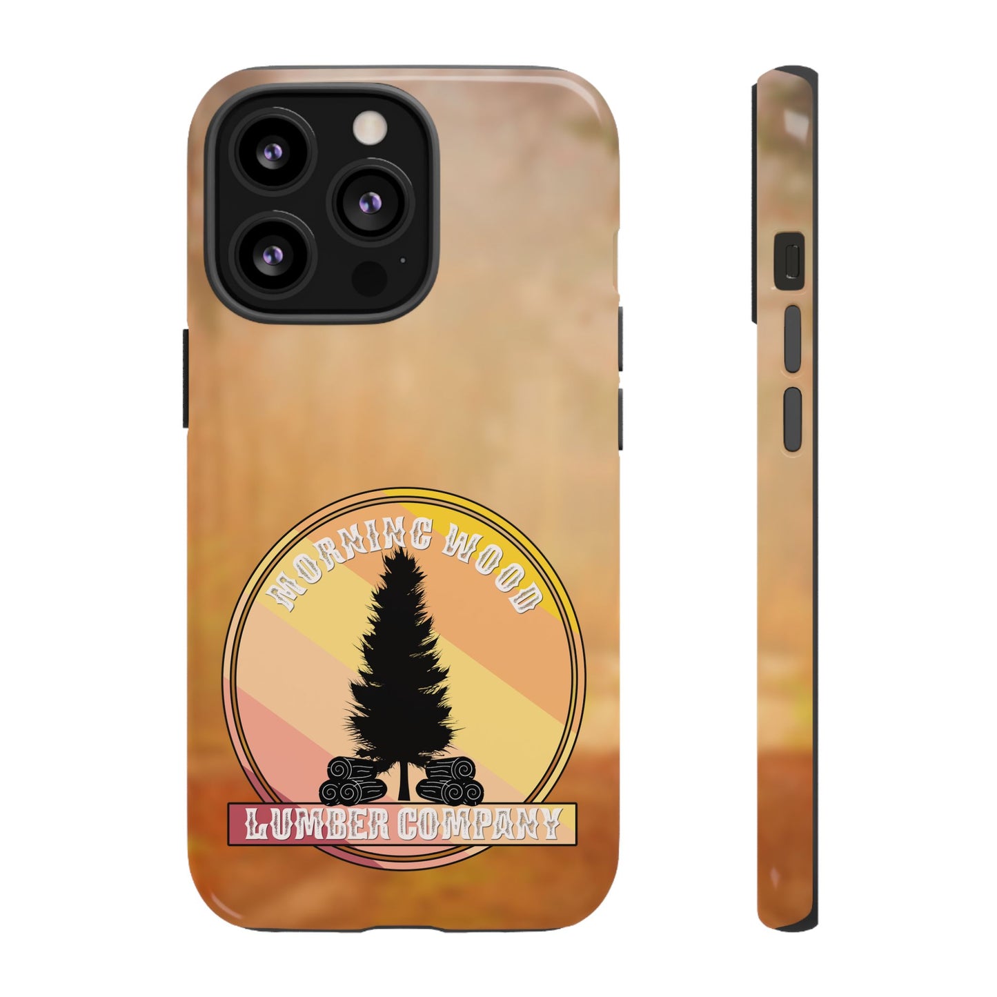 Vintage Morning Wood Phone Case - Tough Cases