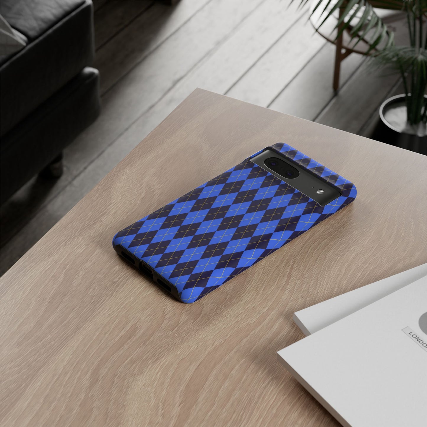 Stylish Argyle Phone Case - Tough Cases for Trendsetters