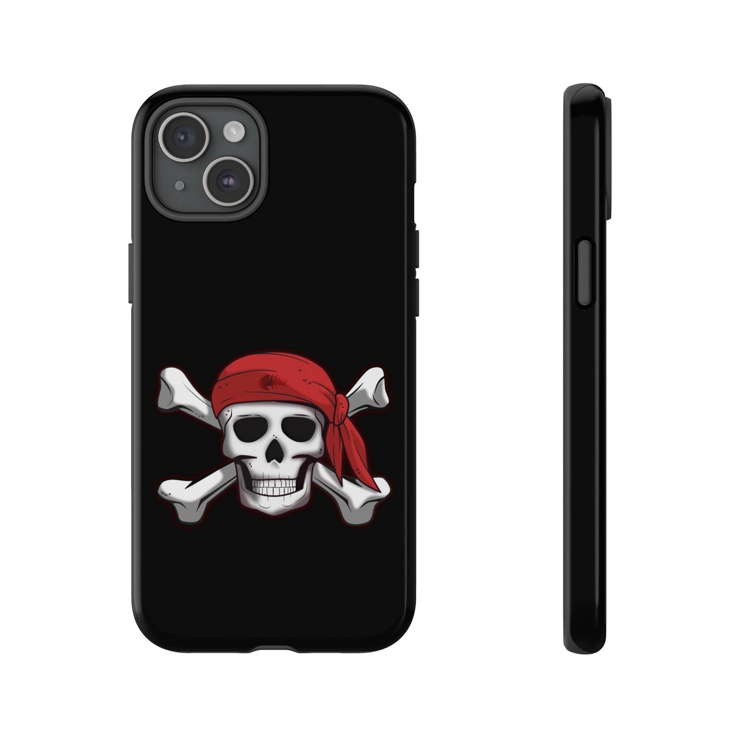 Pirate Skull and Crossbones with Jolly Roger Bandana - Tough Cases