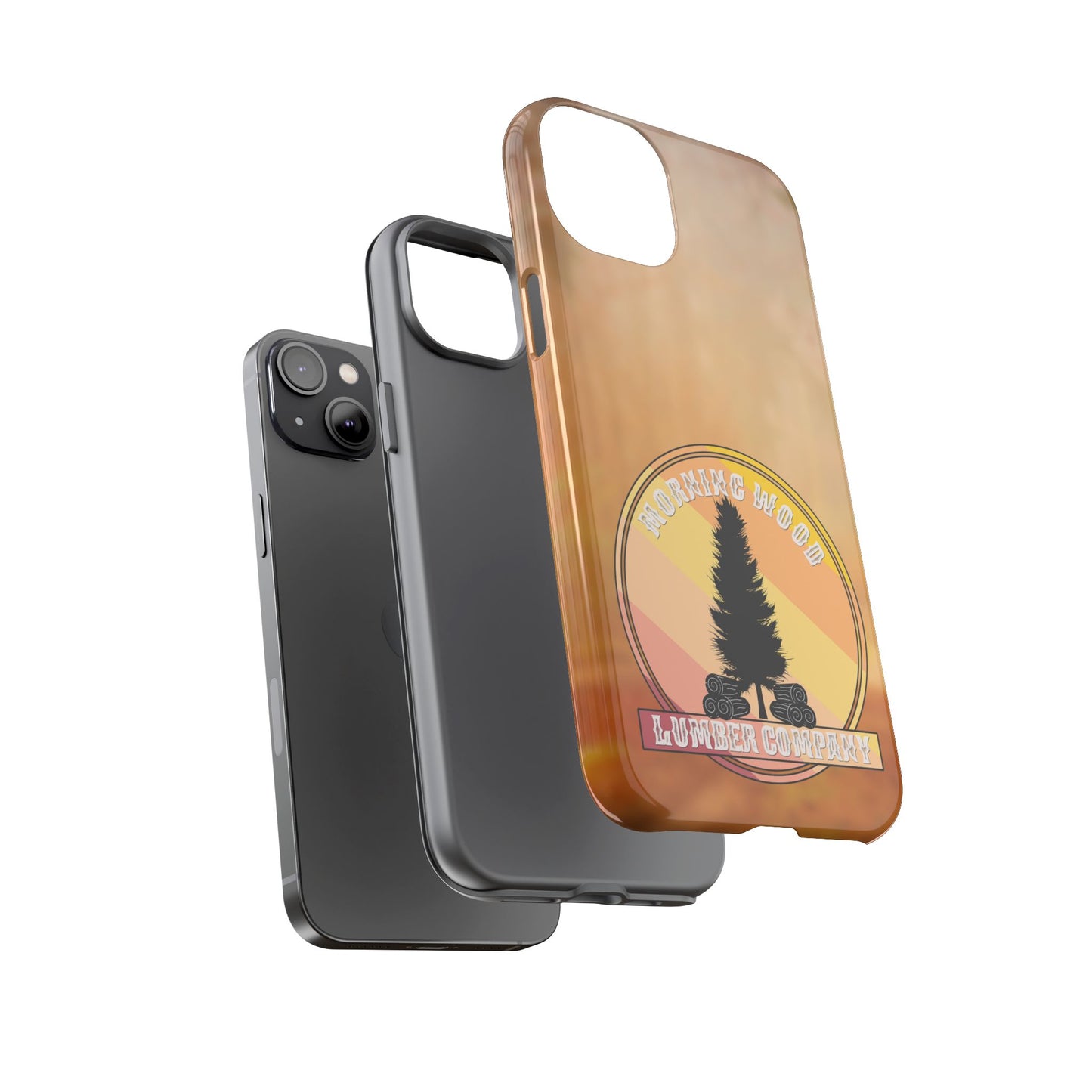 Vintage Morning Wood Phone Case - Tough Cases