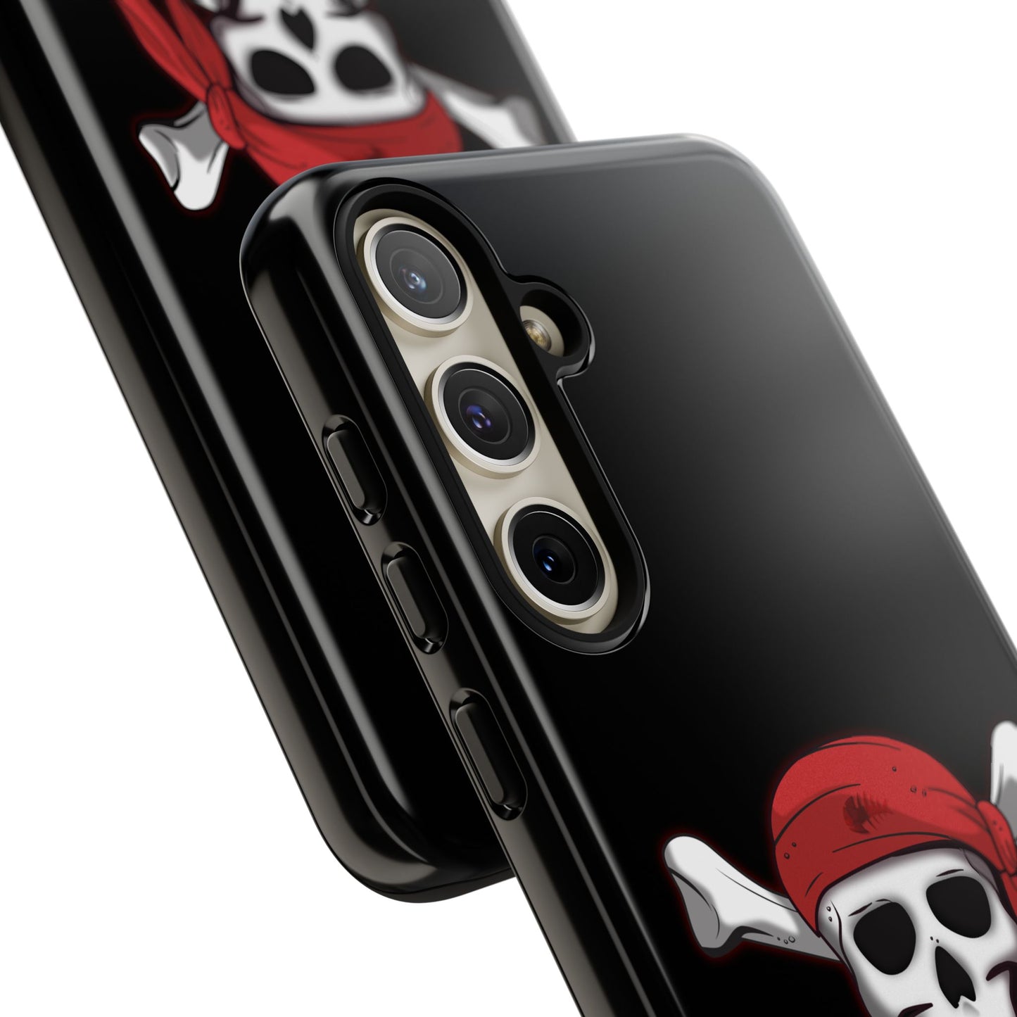 Pirate Skull and Crossbones with Jolly Roger Bandana - Tough Cases