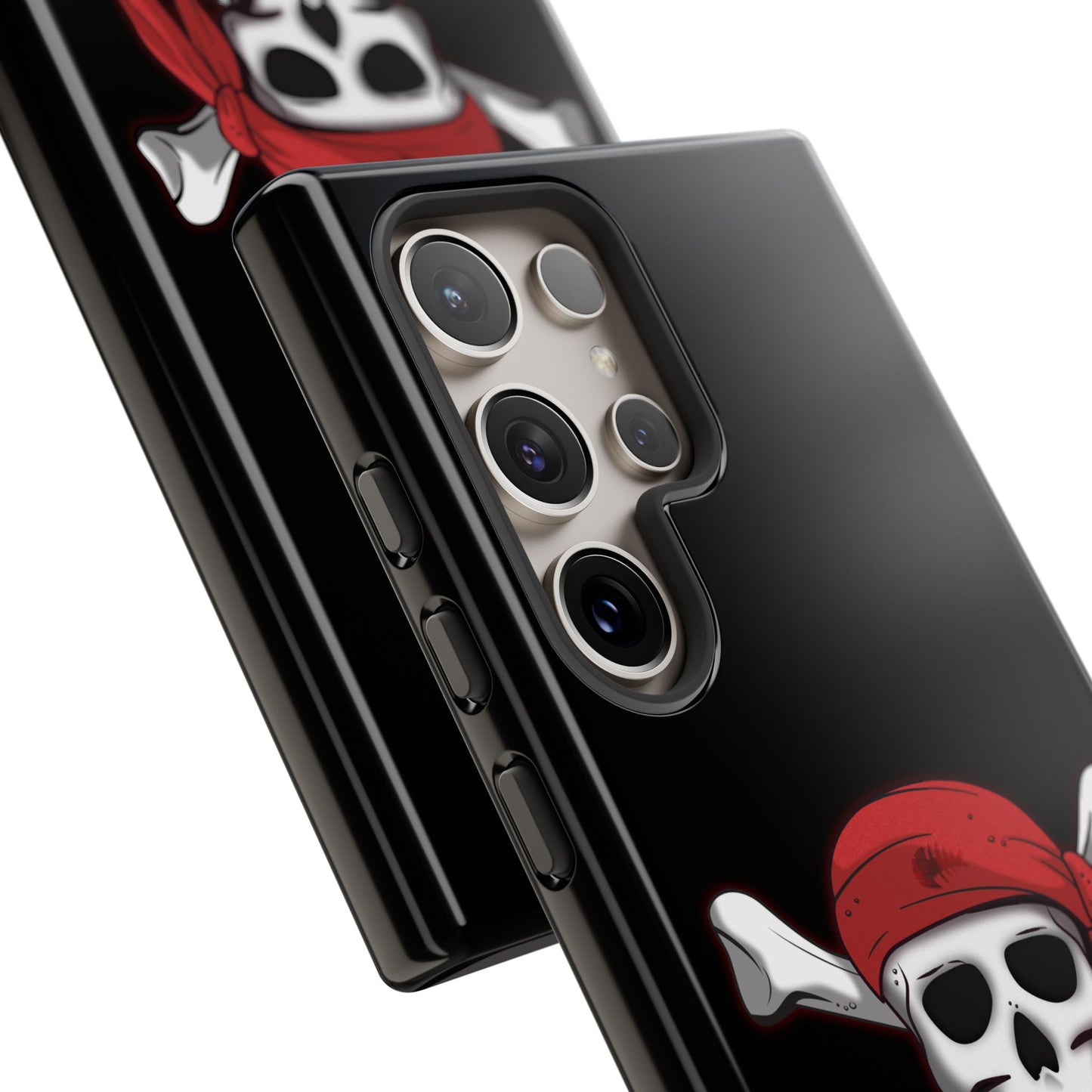 Pirate Skull and Crossbones with Jolly Roger Bandana - Tough Cases