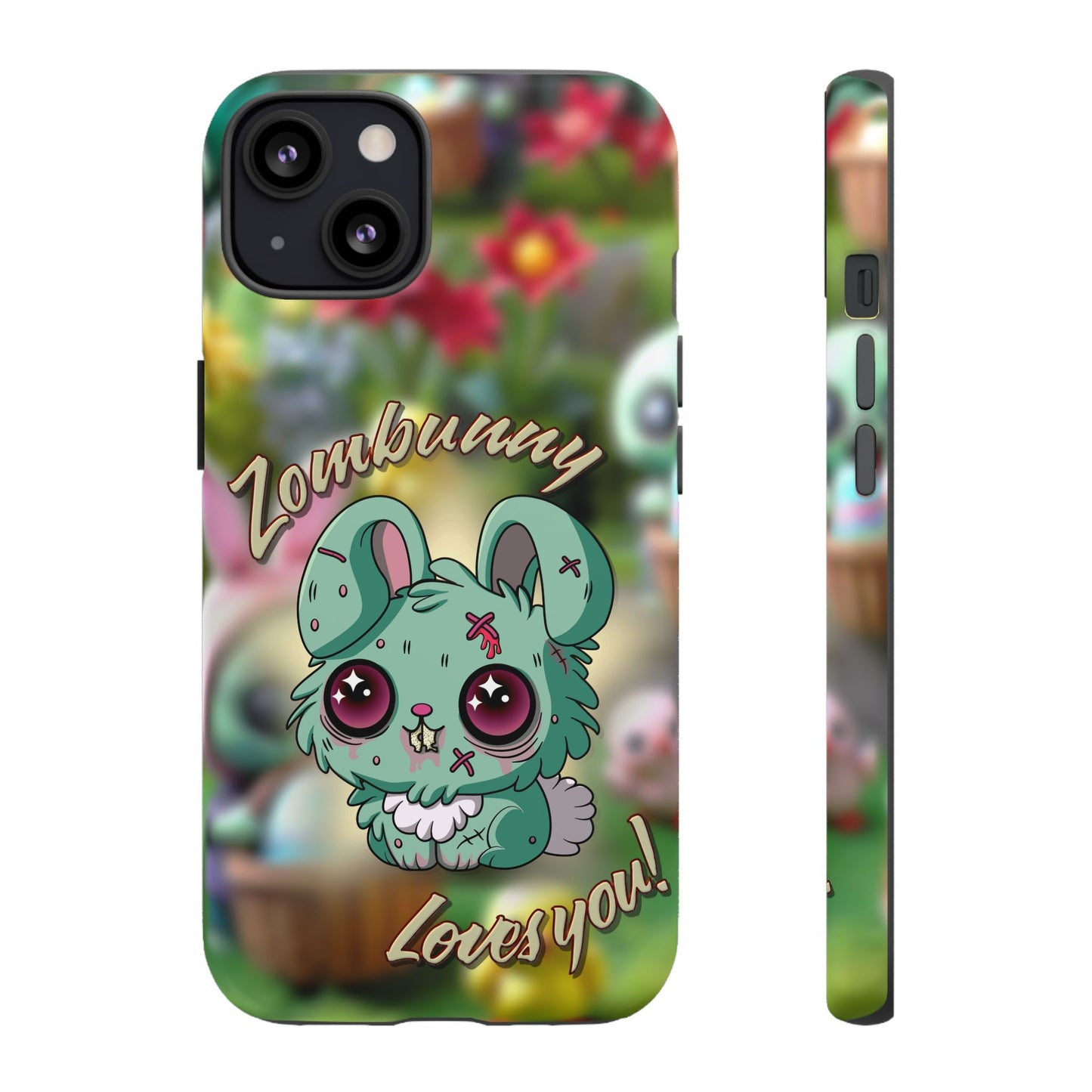 Phone Case - Cute Zombie Bunny - Zombunny Loves You