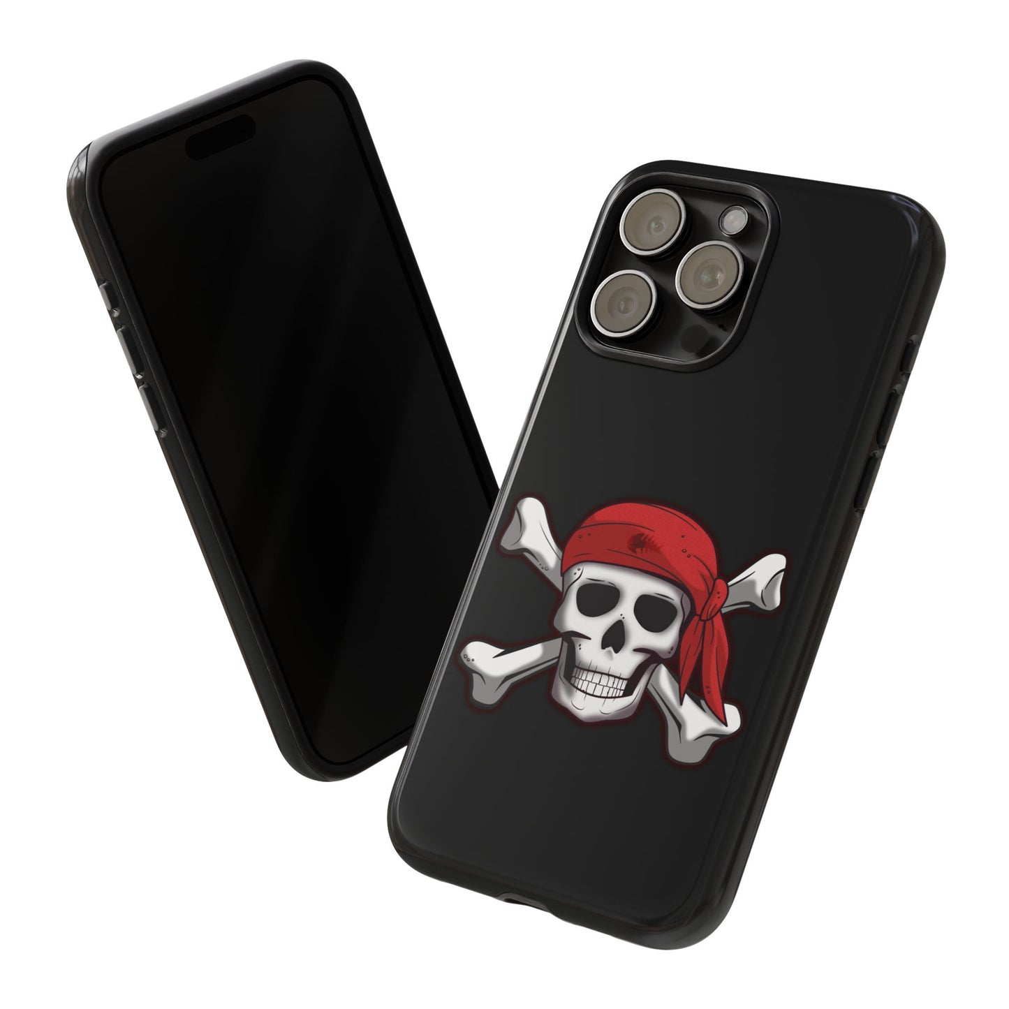 Pirate Skull and Crossbones with Jolly Roger Bandana - Tough Cases