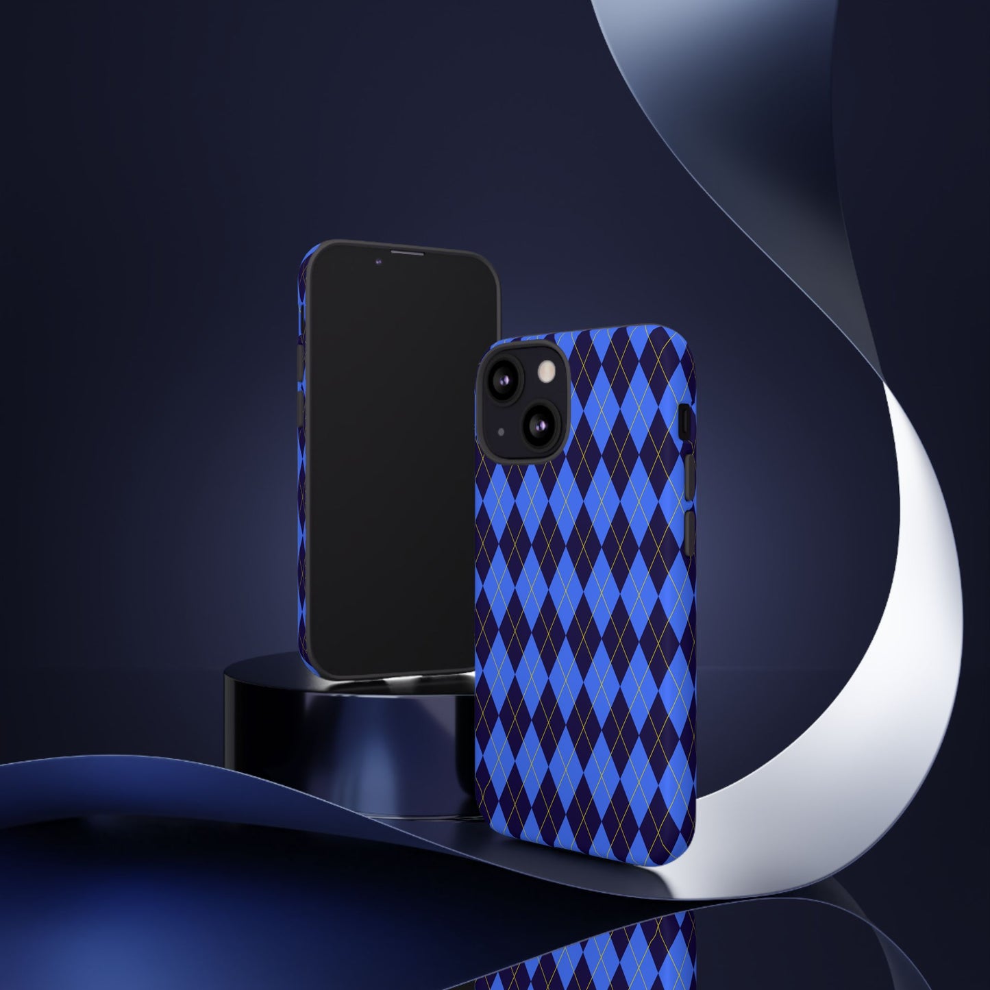 Stylish Argyle Phone Case - Tough Cases for Trendsetters