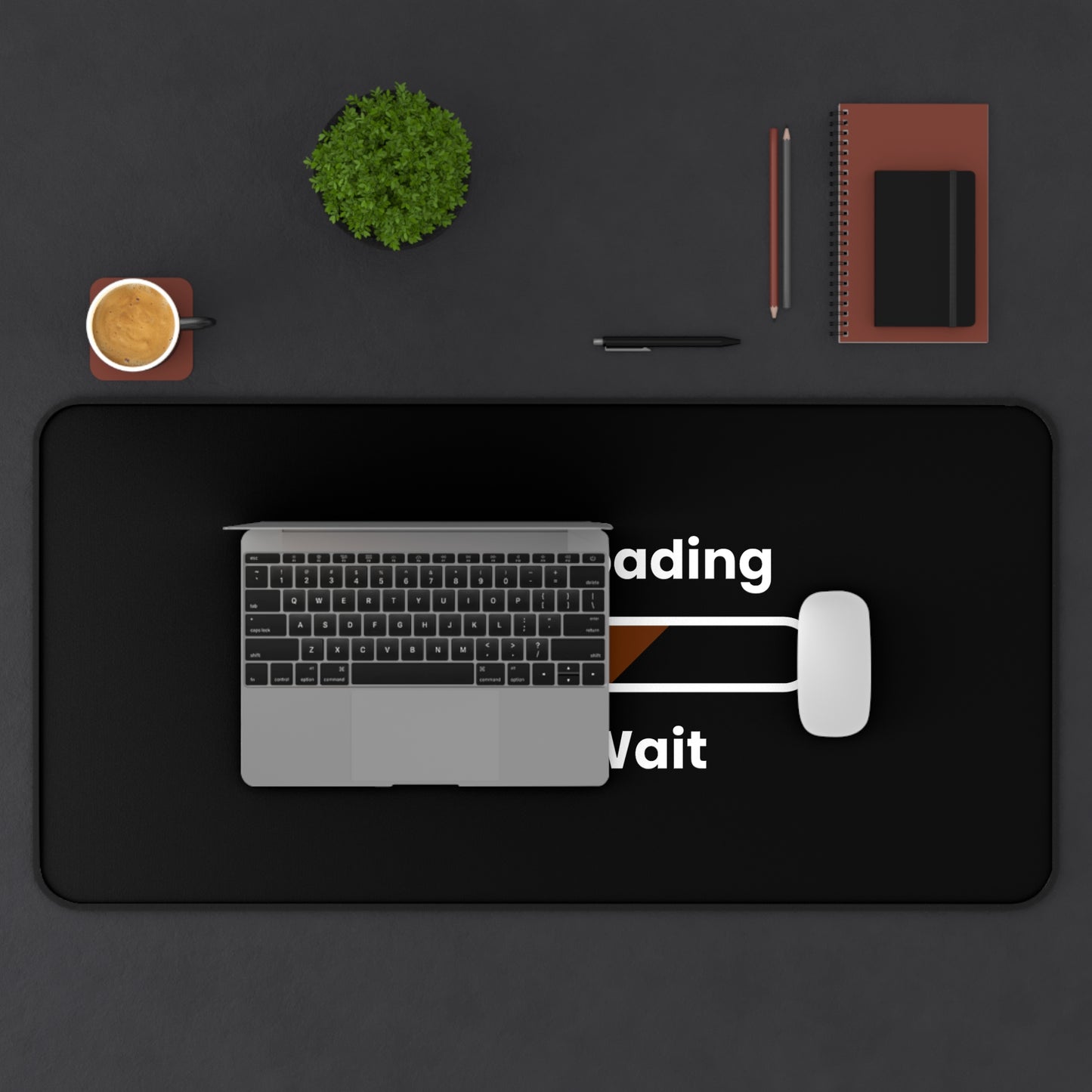 Excuses Loading Desk Mat - Because Procrastination Deserves a Stylish Platform