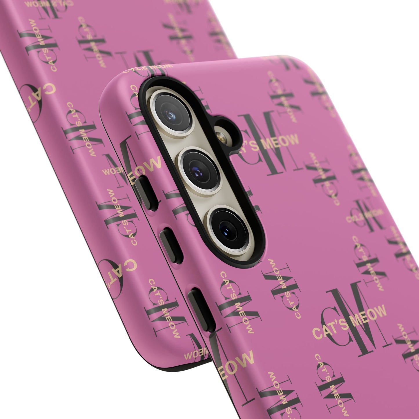 Phone Cases - Cat's Meow Logo Pattern Tough Cases