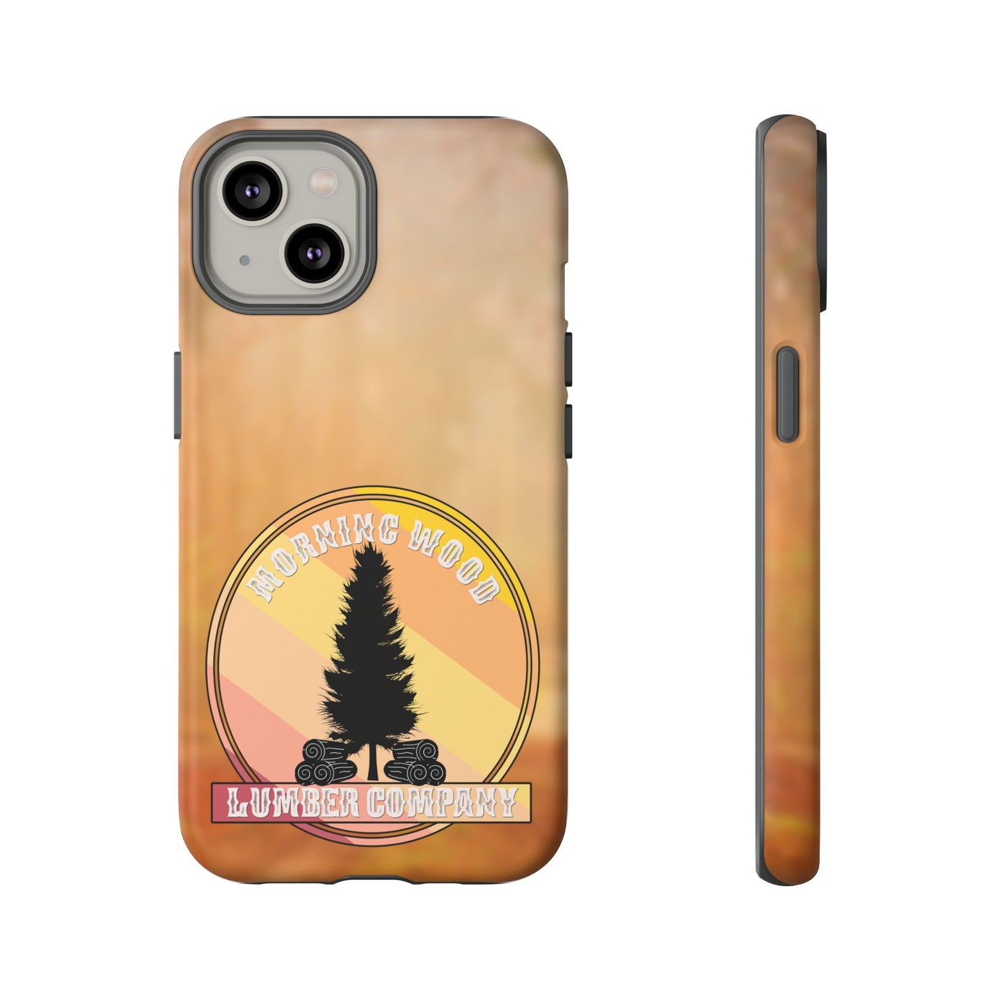 Vintage Morning Wood Phone Case - Tough Cases