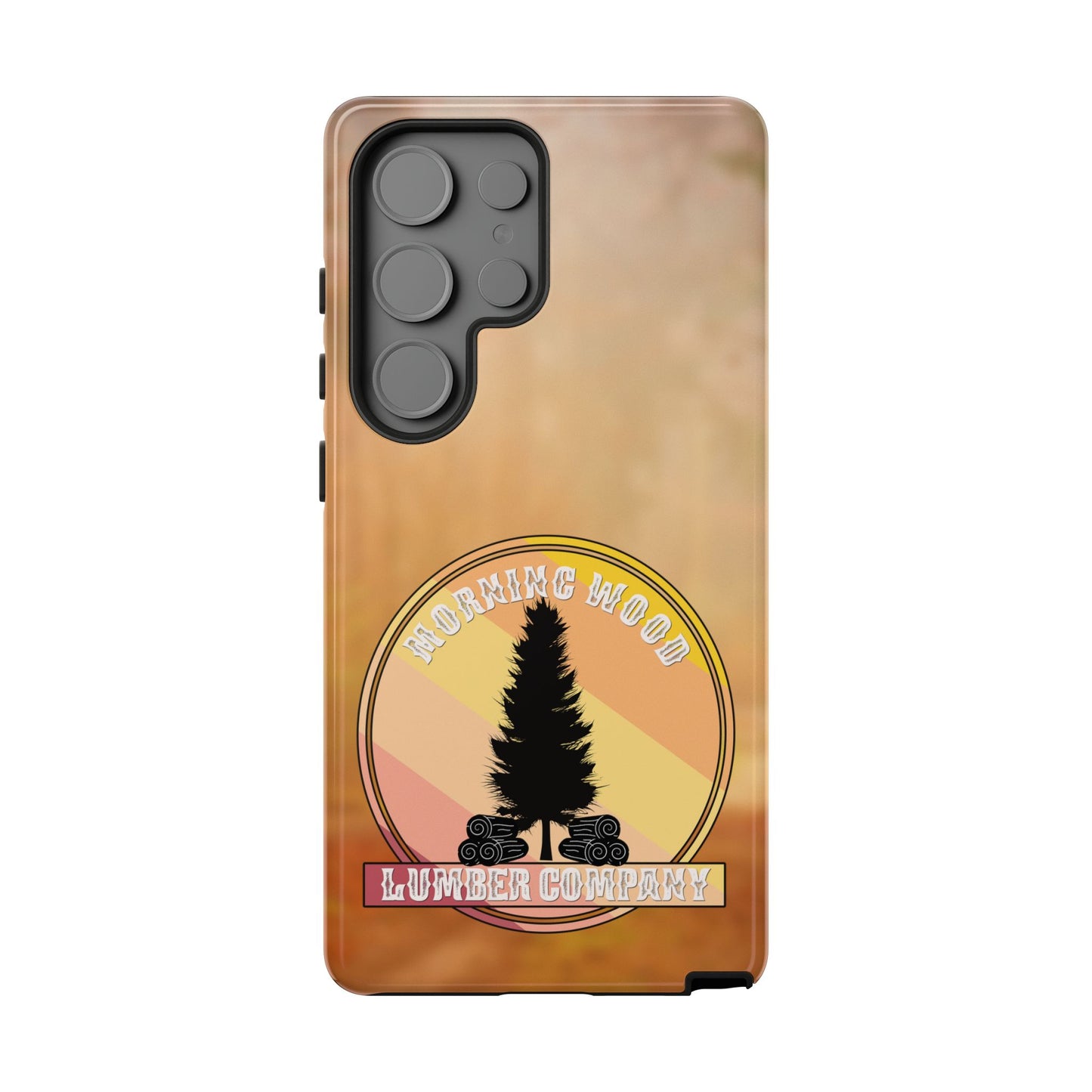 Vintage Morning Wood Phone Case - Tough Cases