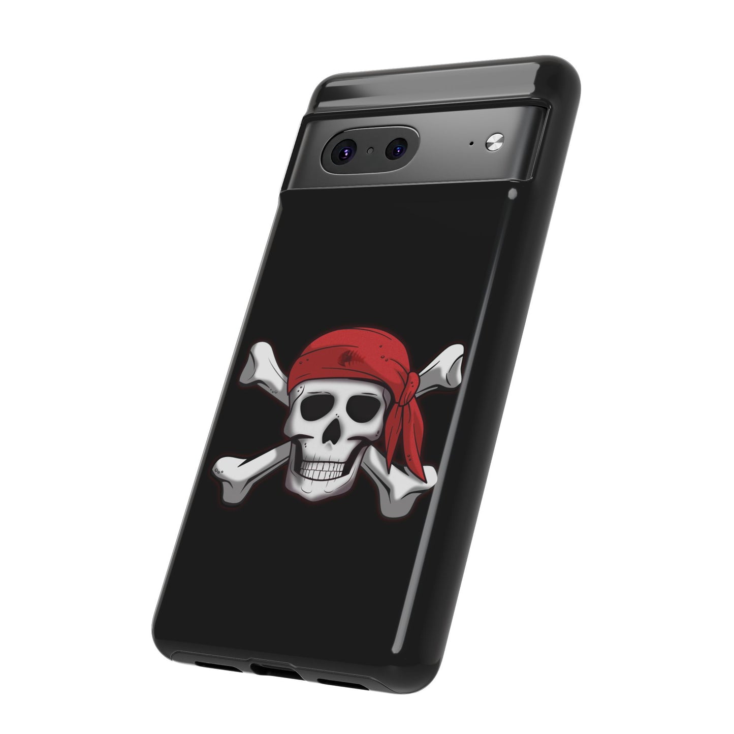 Pirate Skull and Crossbones with Jolly Roger Bandana - Tough Cases