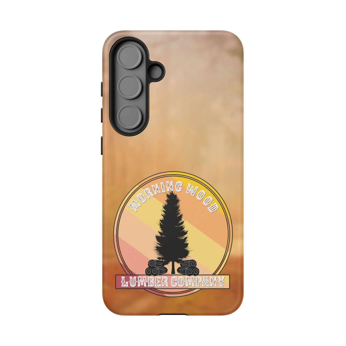 Vintage Morning Wood Phone Case - Tough Cases