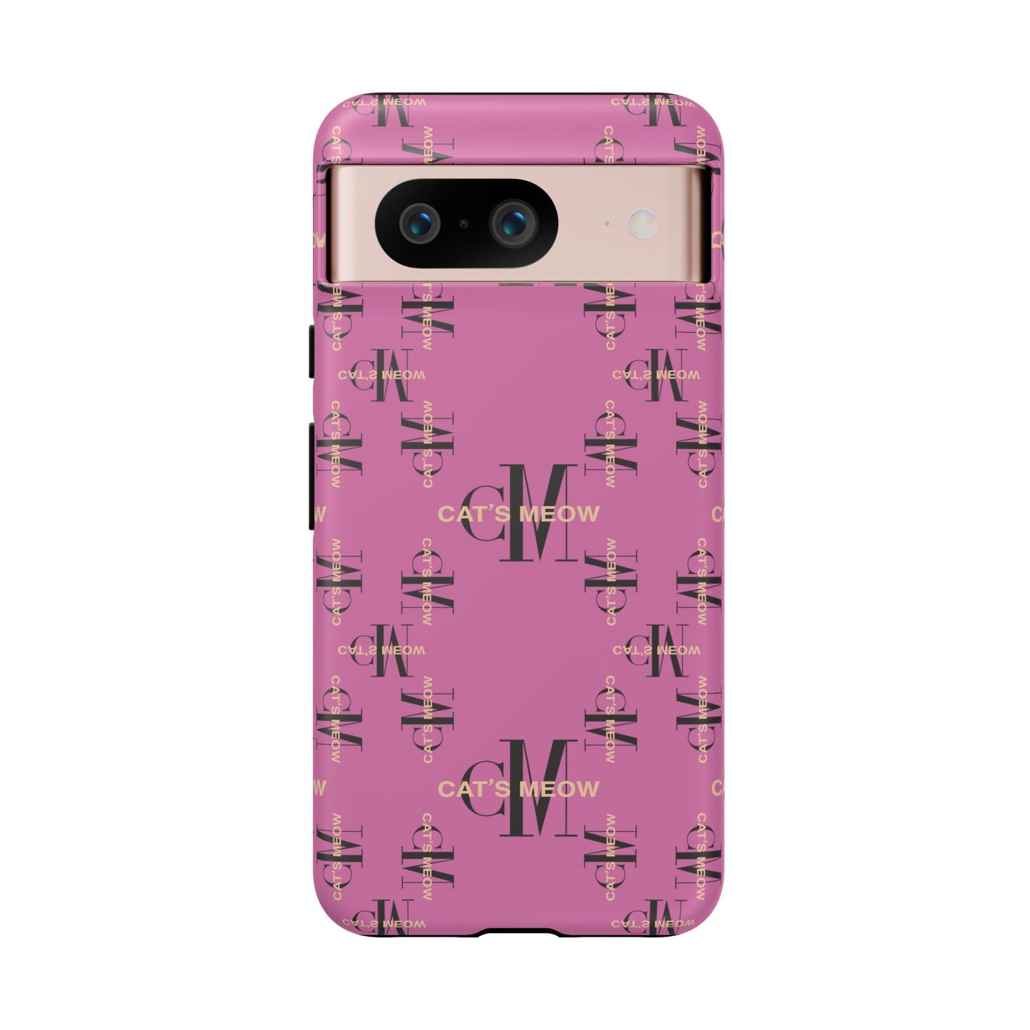 Phone Cases - Cat's Meow Logo Pattern Tough Cases