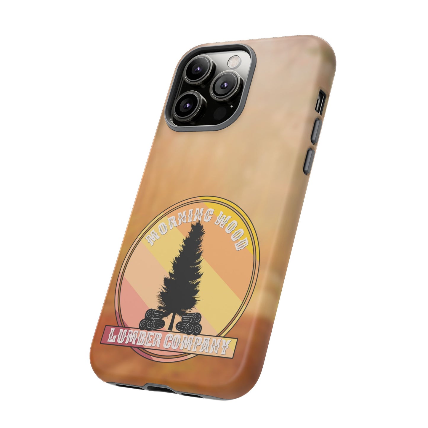 Vintage Morning Wood Phone Case - Tough Cases